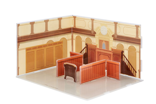 SPECIAL ORDER Ace Attorney Acrylic Diorama - Background Courtroom [JP]