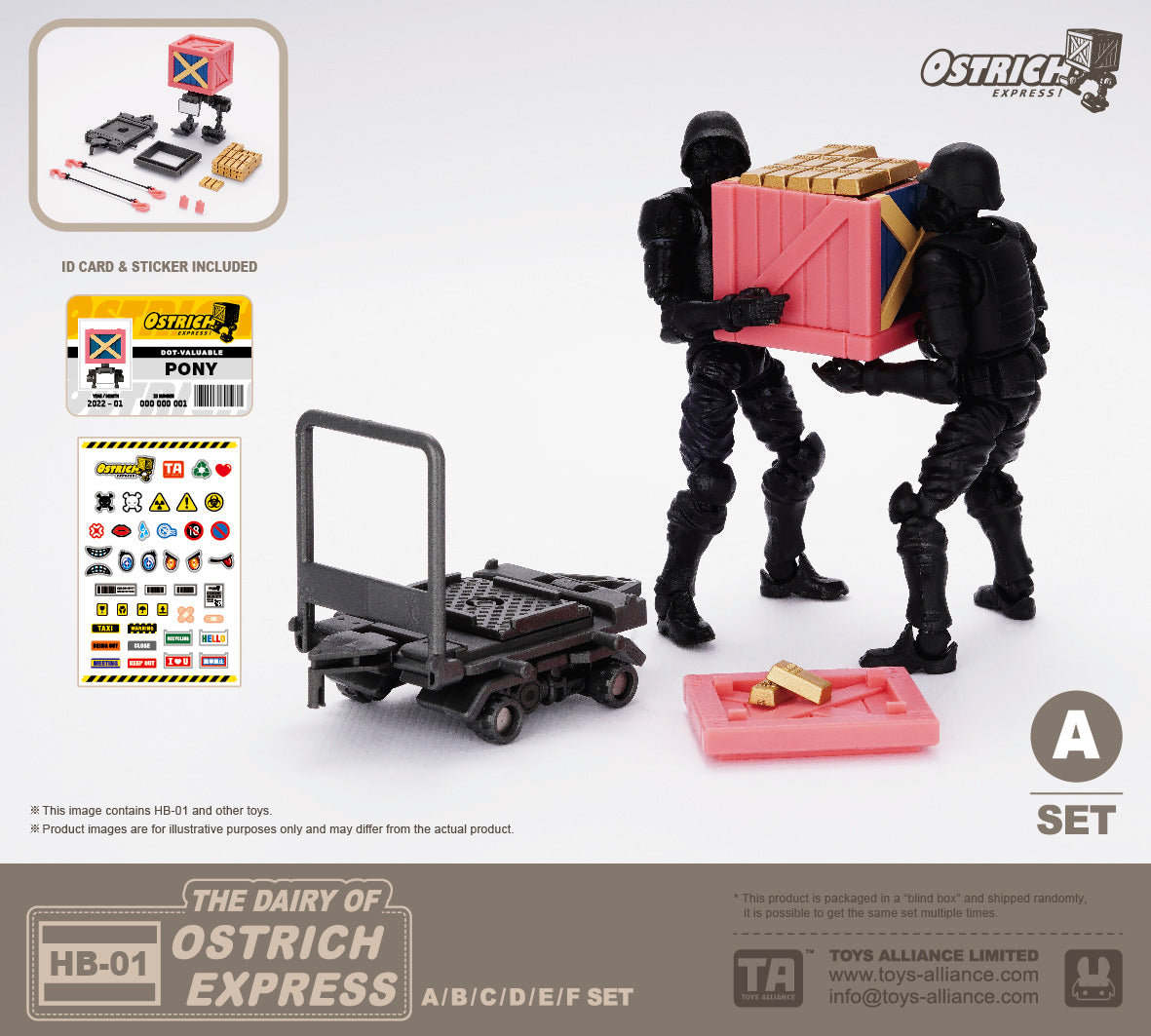 PRE-ORDER The Diary of Ostrich Express 1/18 [Box of 6]