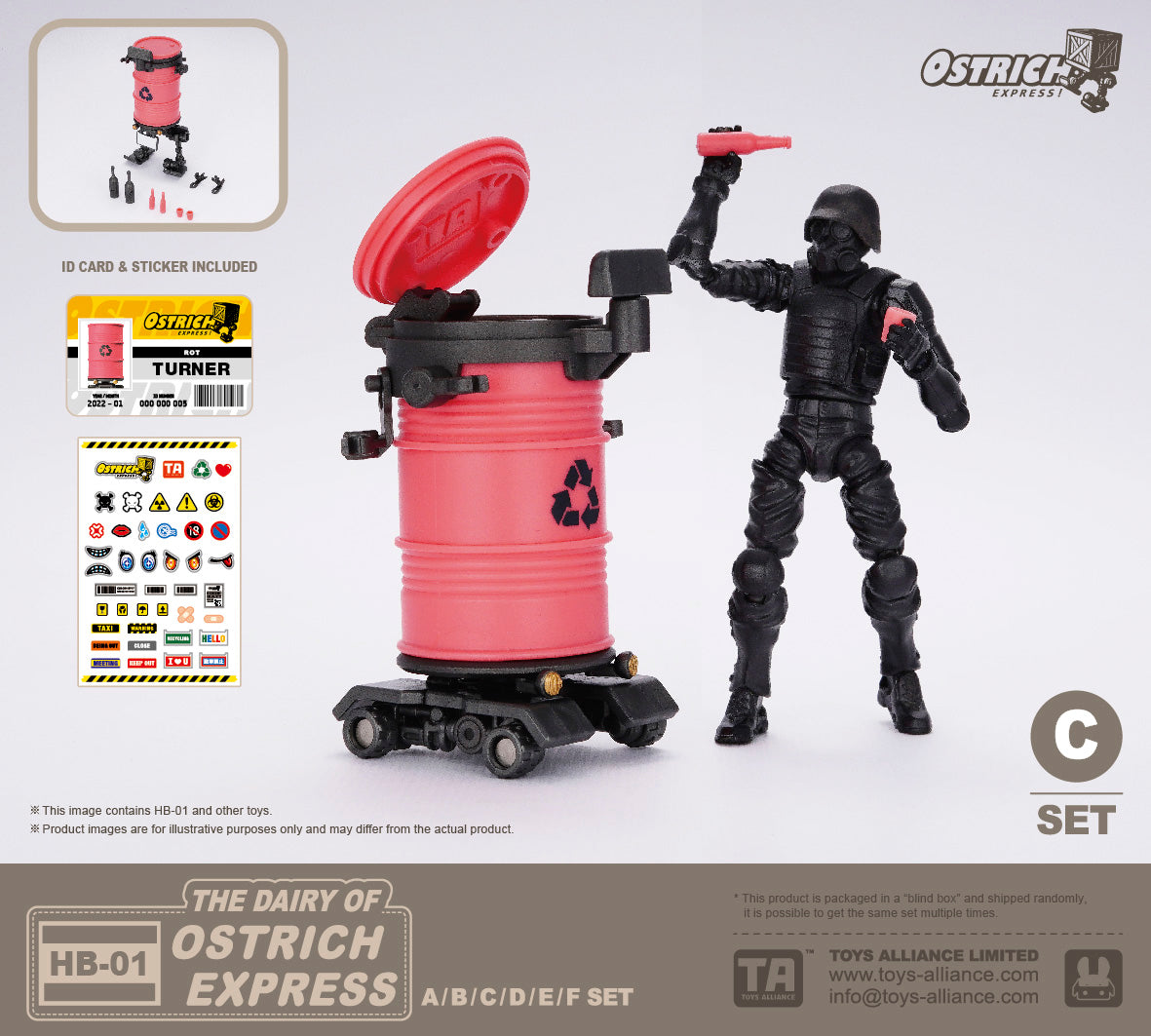 PRE-ORDER The Diary of Ostrich Express 1/18 [Box of 6]