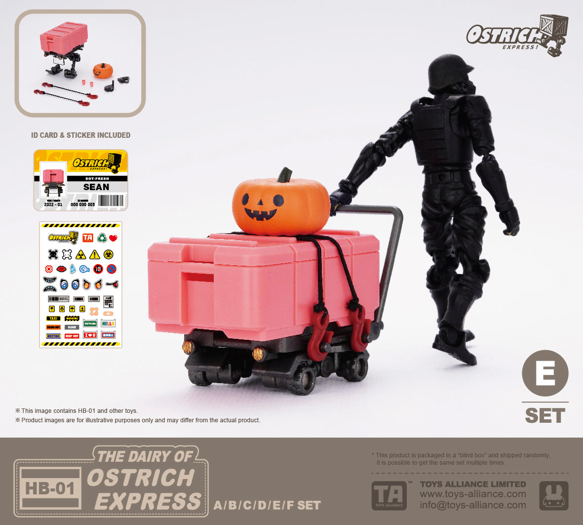 PRE-ORDER The Diary of Ostrich Express 1/18 [Box of 6]