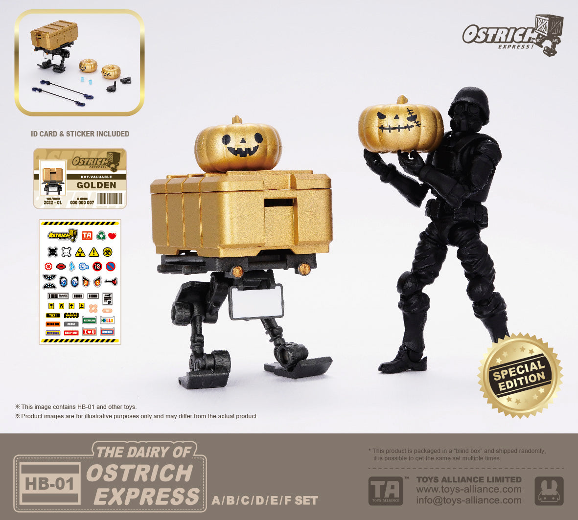 PRE-ORDER The Diary of Ostrich Express 1/18 [Box of 6]
