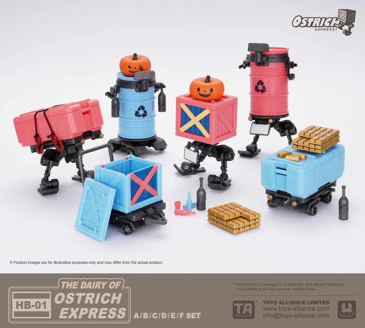 PRE-ORDER The Diary of Ostrich Express 1/18 [Box of 6]
