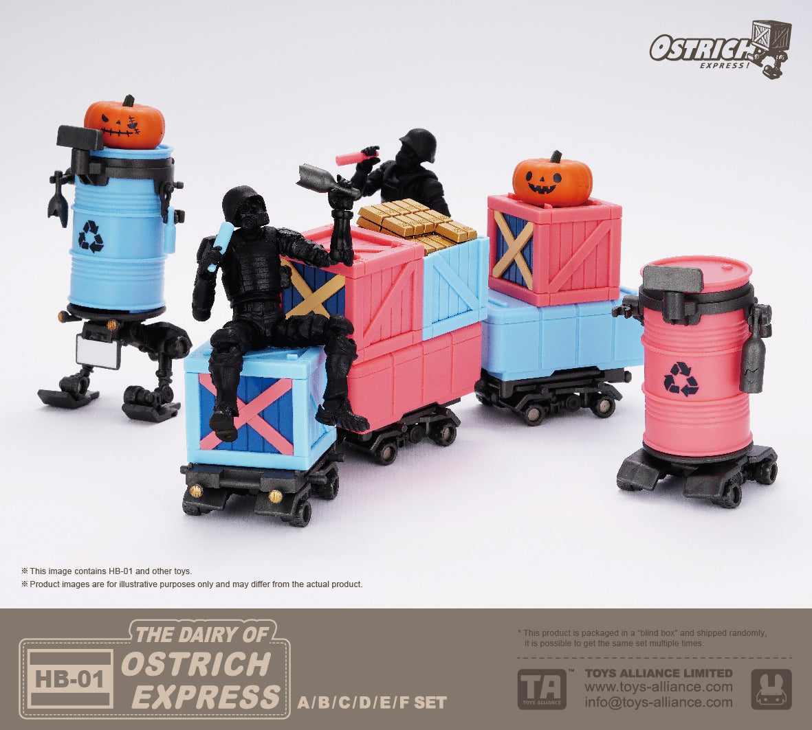 PRE-ORDER The Diary of Ostrich Express 1/18 [Box of 6]