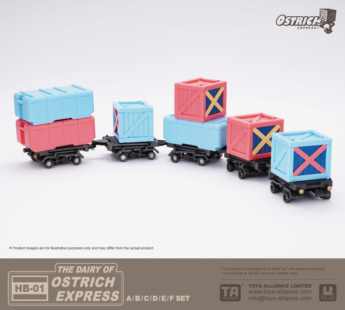 PRE-ORDER The Diary of Ostrich Express 1/18 [Box of 6]
