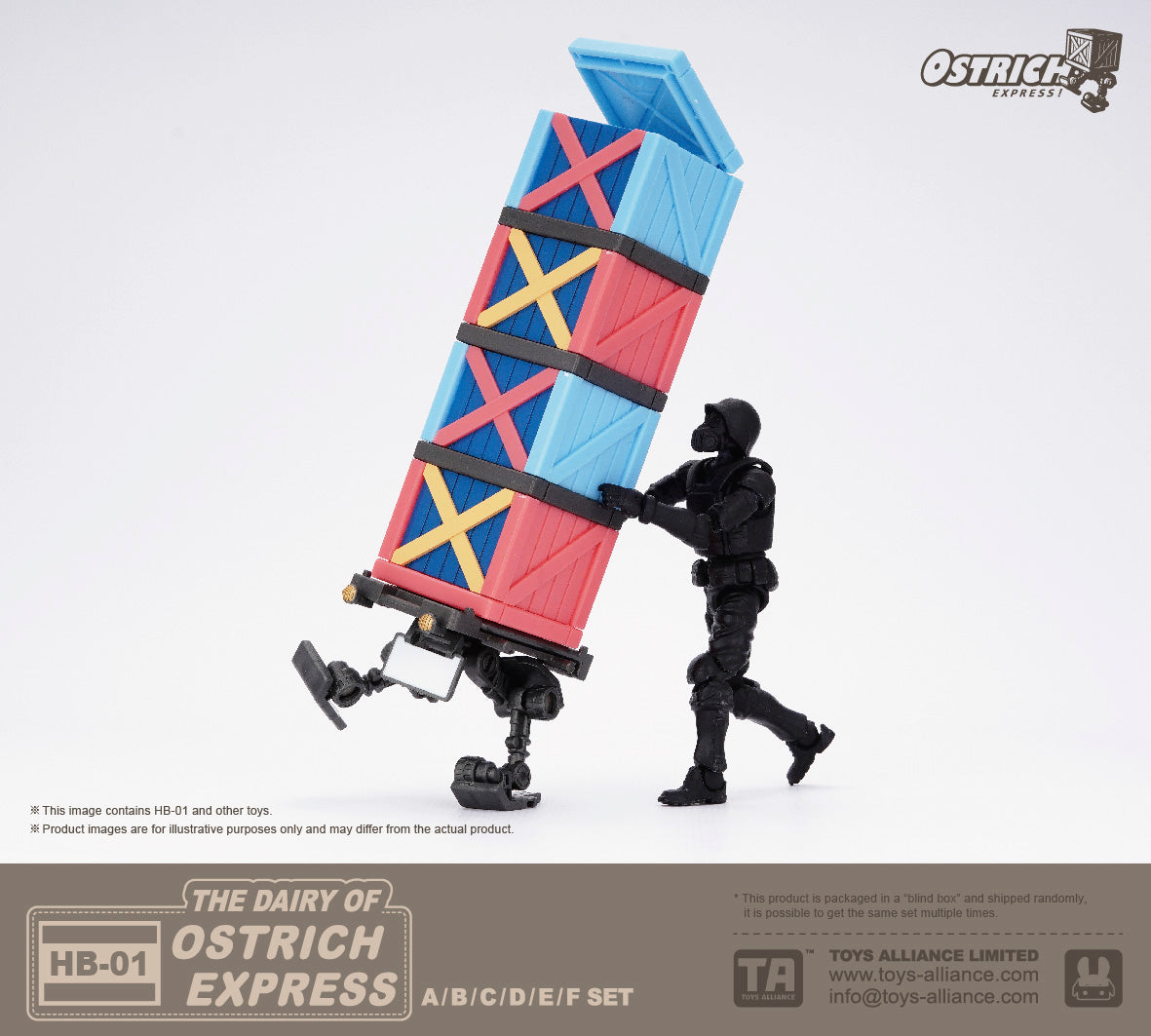 PRE-ORDER The Diary of Ostrich Express 1/18 [Box of 6]
