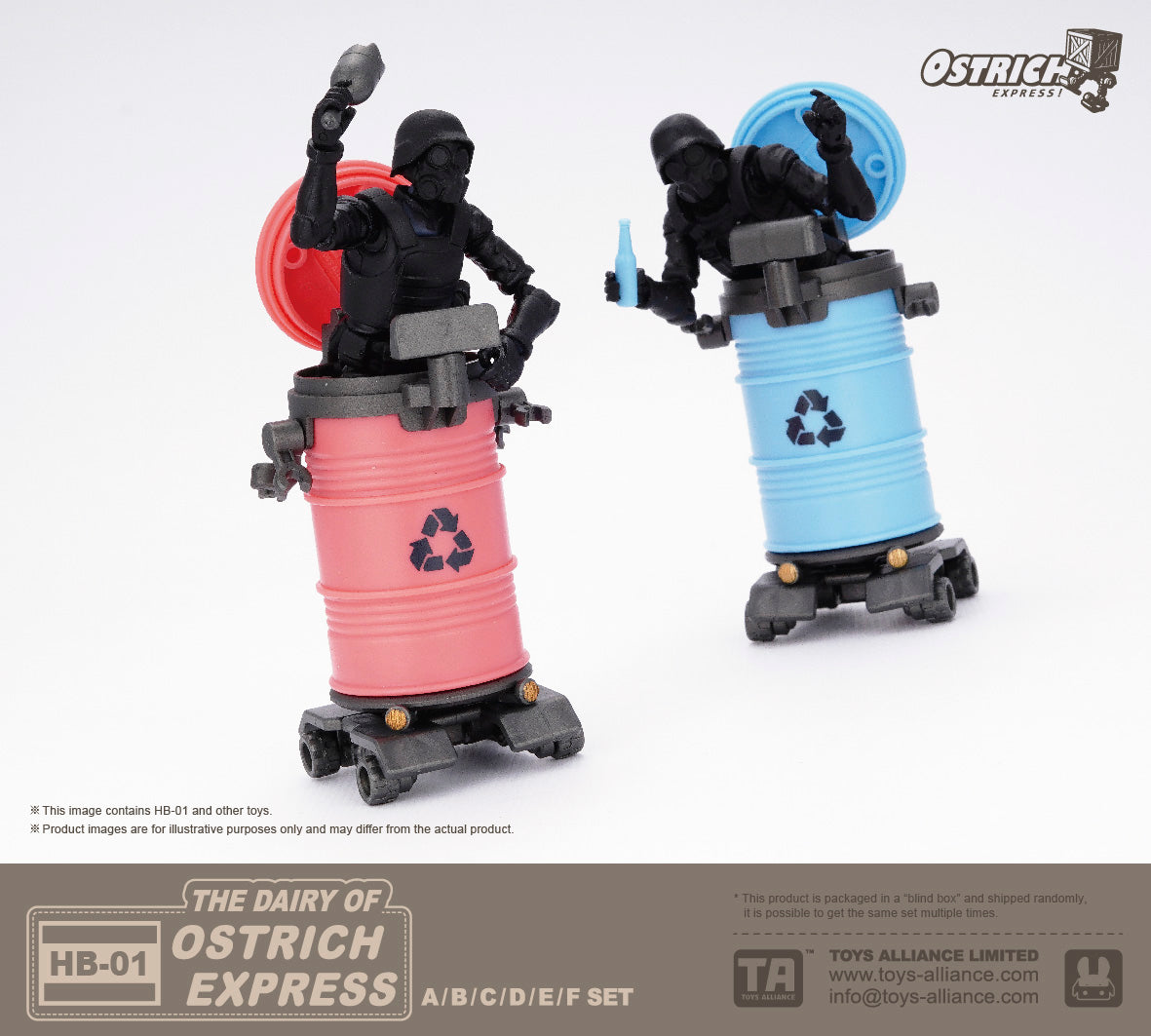 PRE-ORDER The Diary of Ostrich Express 1/18 [Box of 6]