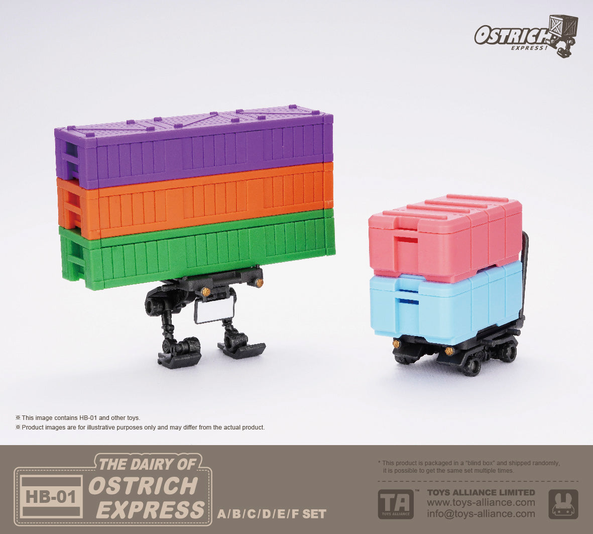 PRE-ORDER The Diary of Ostrich Express 1/18 [Box of 6]