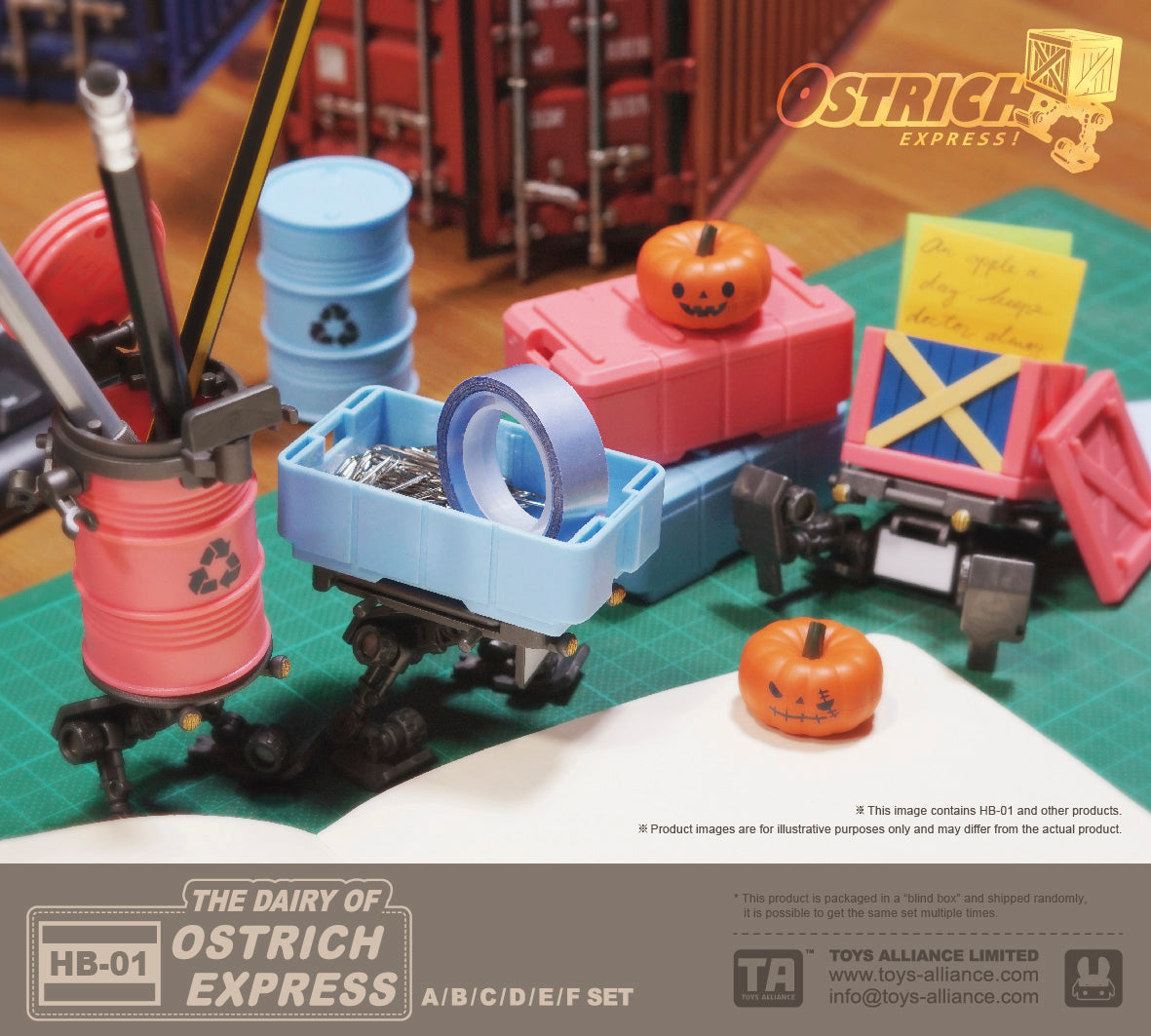 PRE-ORDER The Diary of Ostrich Express 1/18 [Box of 6]