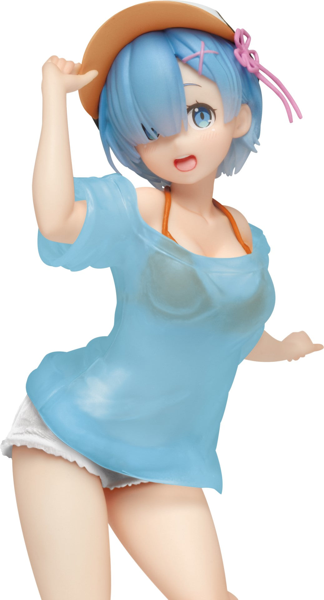 IN-STOCK Taito - Re: Zero -Starting Life in Another World- Precious Figure - Rem: T-Shirts on Swimwear Renewal Ver.