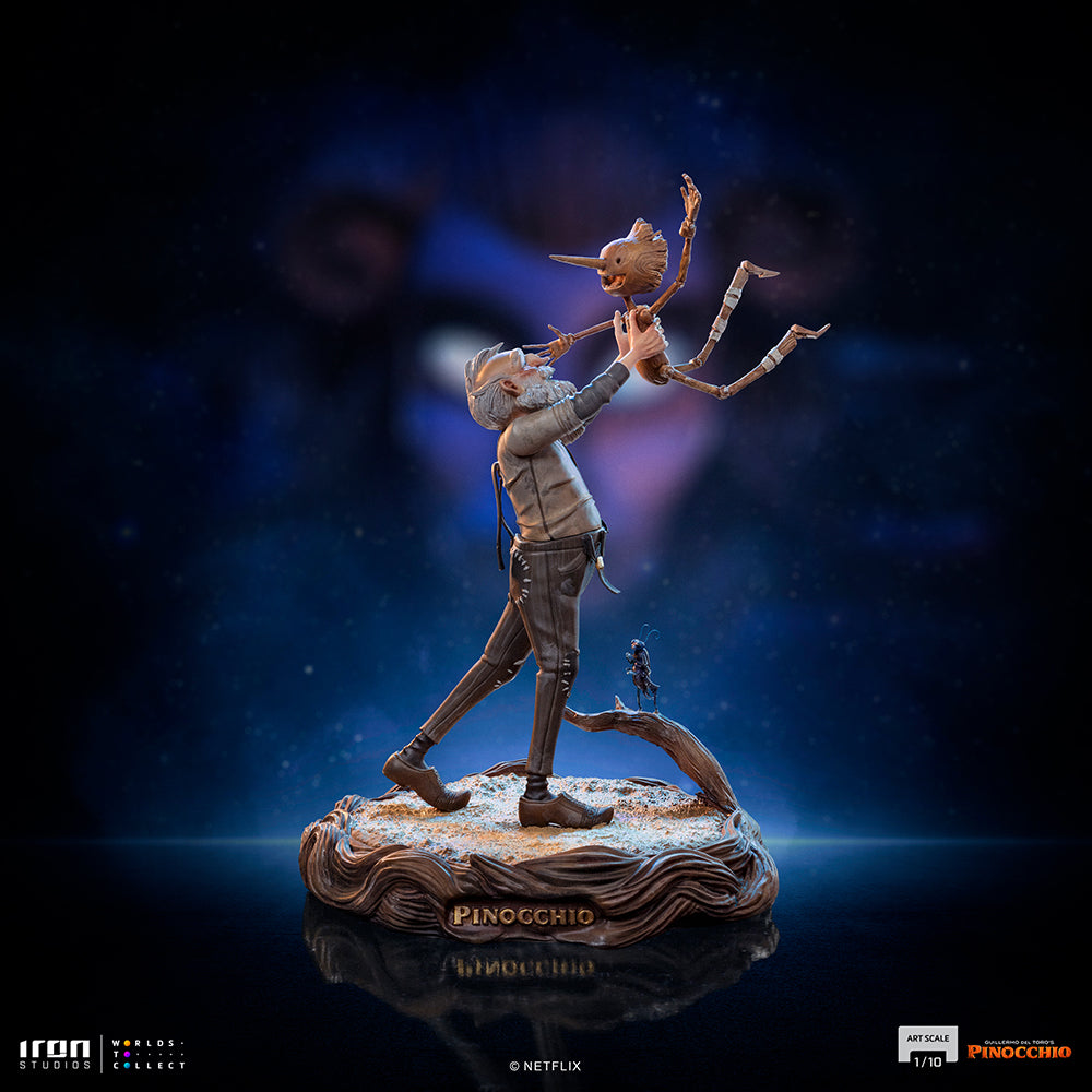 PRE-ORDER Pinocchio - Geppetto & Pinocchio Art Scale 1/10