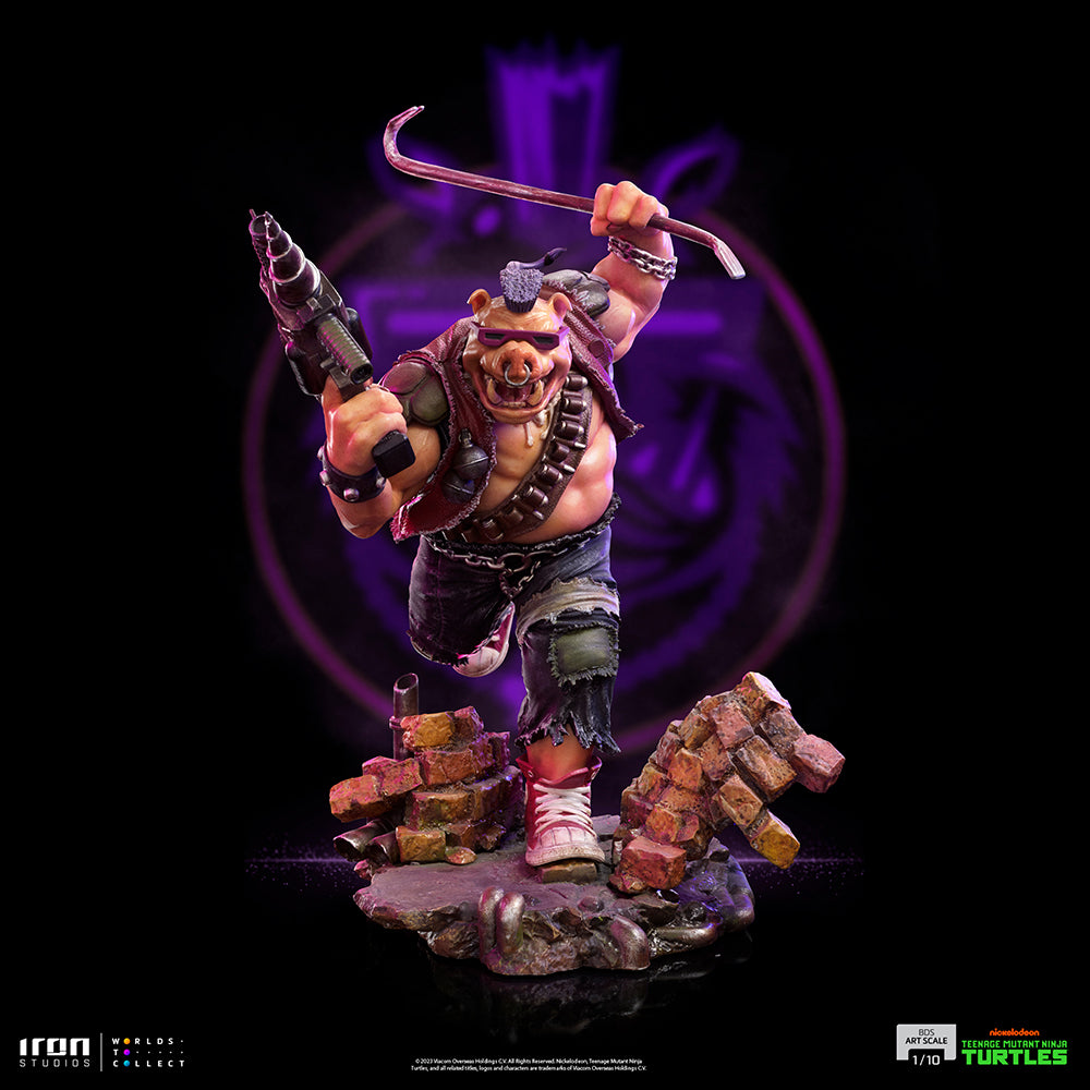 PRE-ORDER TMNT - Bebop BDS Art Scale 1/10