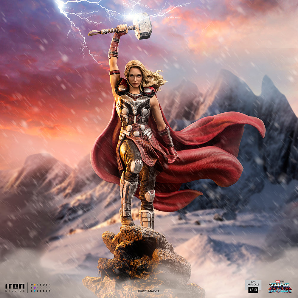 PRE-ORDER Thor: Love and Thunder - Mighty Thor Jane Foster Art Scale 1/10