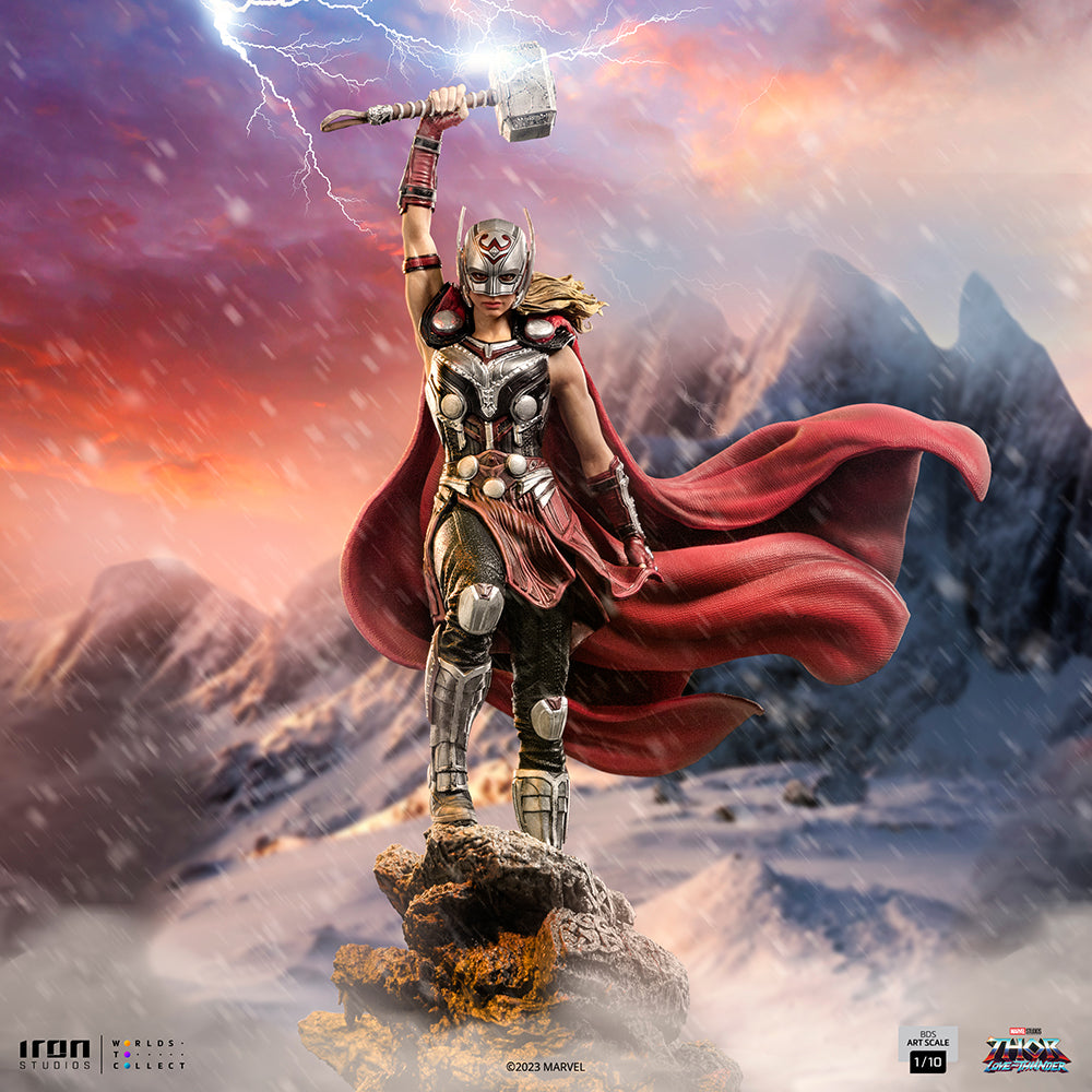 PRE-ORDER Thor: Love and Thunder - Mighty Thor Jane Foster Art Scale 1/10