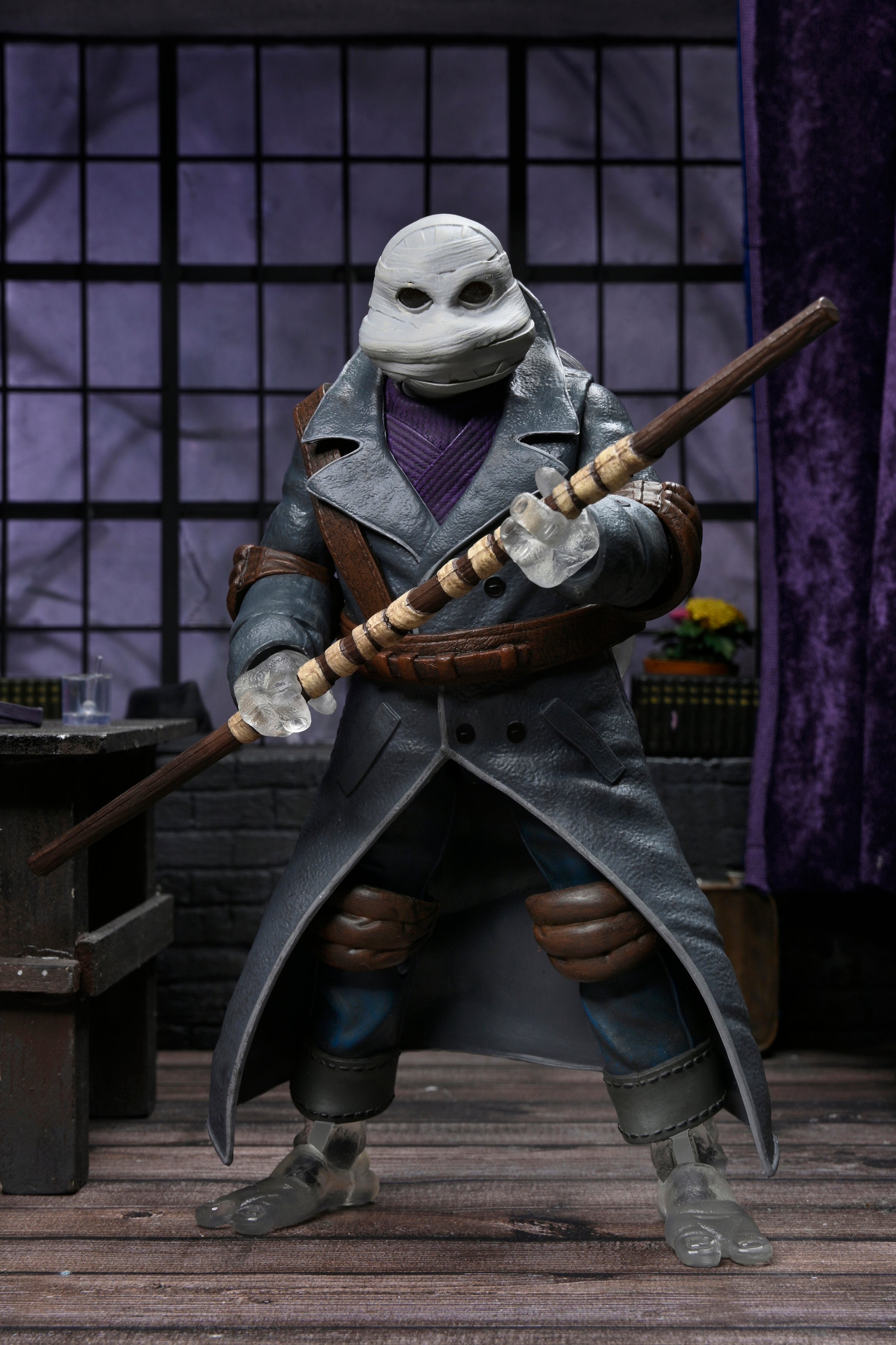 PRE-ORDER 7-inch Action Figure - Universal Monsters x Teenage Mutant Ninja Turtles - Ultimate Donatello as The Invisible Man