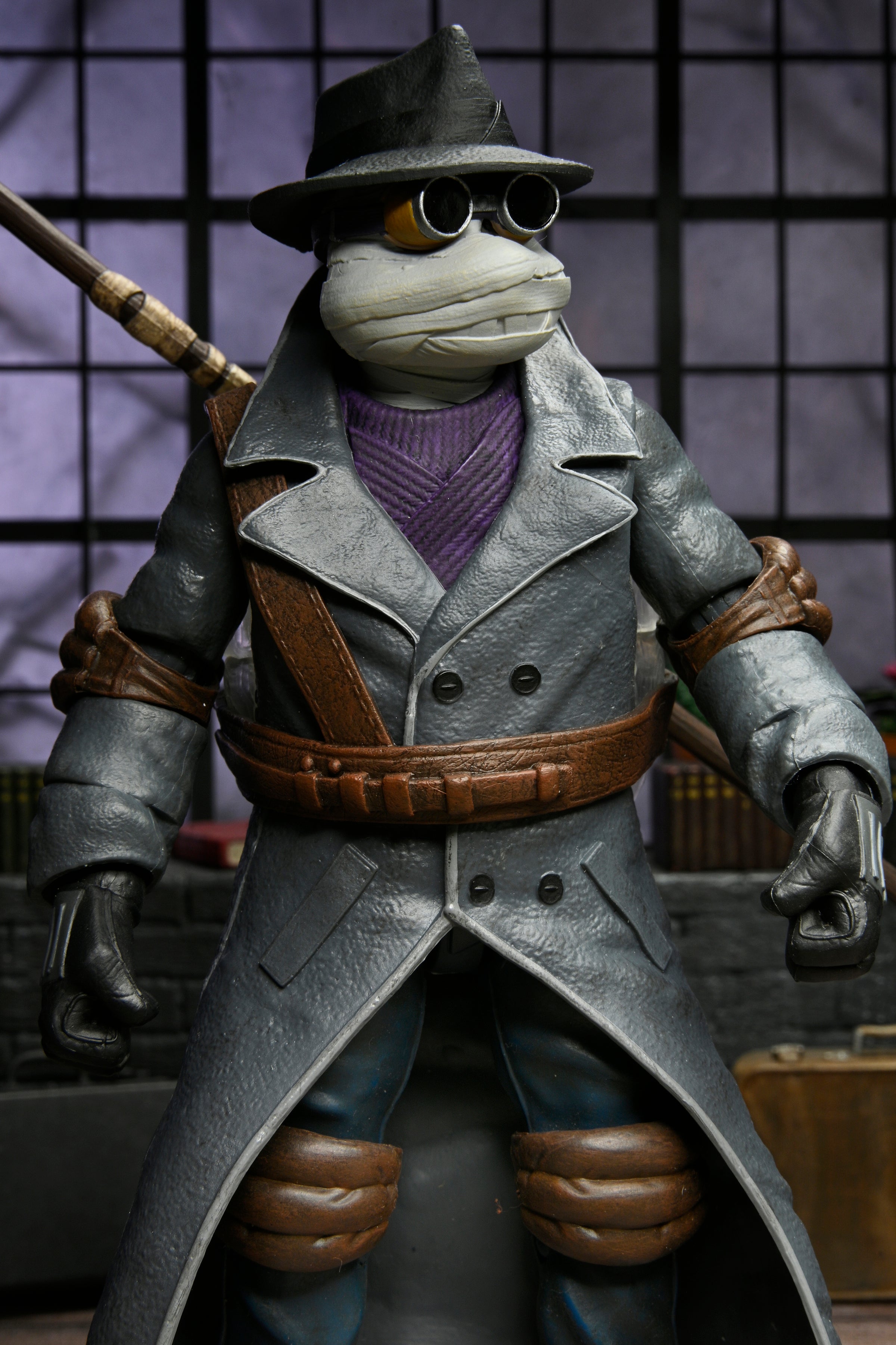 PRE-ORDER 7-inch Action Figure - Universal Monsters x Teenage Mutant Ninja Turtles - Ultimate Donatello as The Invisible Man