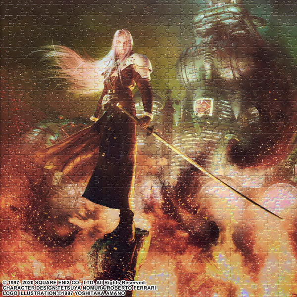 PRE-ORDER Final Fantasy VII Remake Premium Jigsaw Puzzle Key Art - Sephiroth
