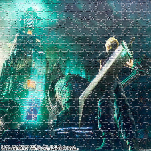 PRE-ORDER Final Fantasy VII Remake 500 Pc Jigsaw Puzzle - Key Art Cloud