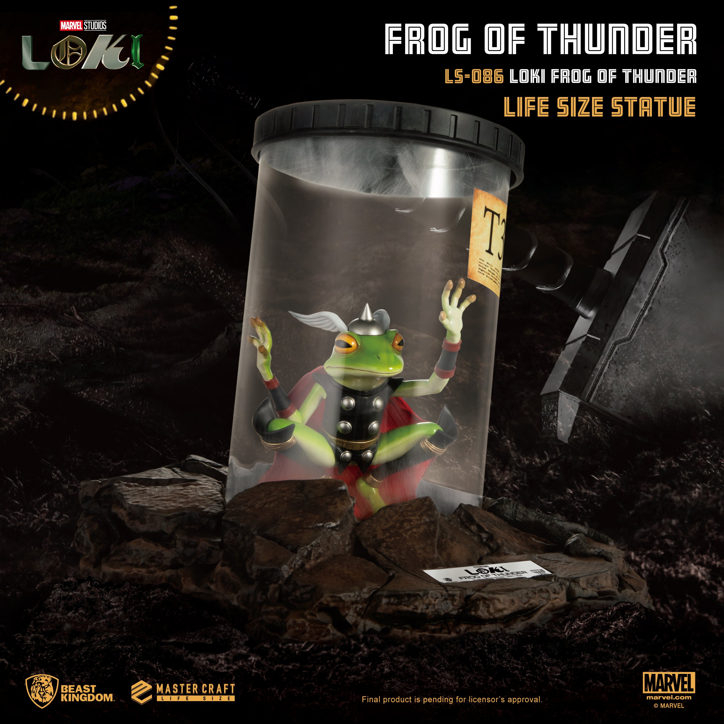 PRE-ORDER Loki - Frog of Thunder Life Size Statue