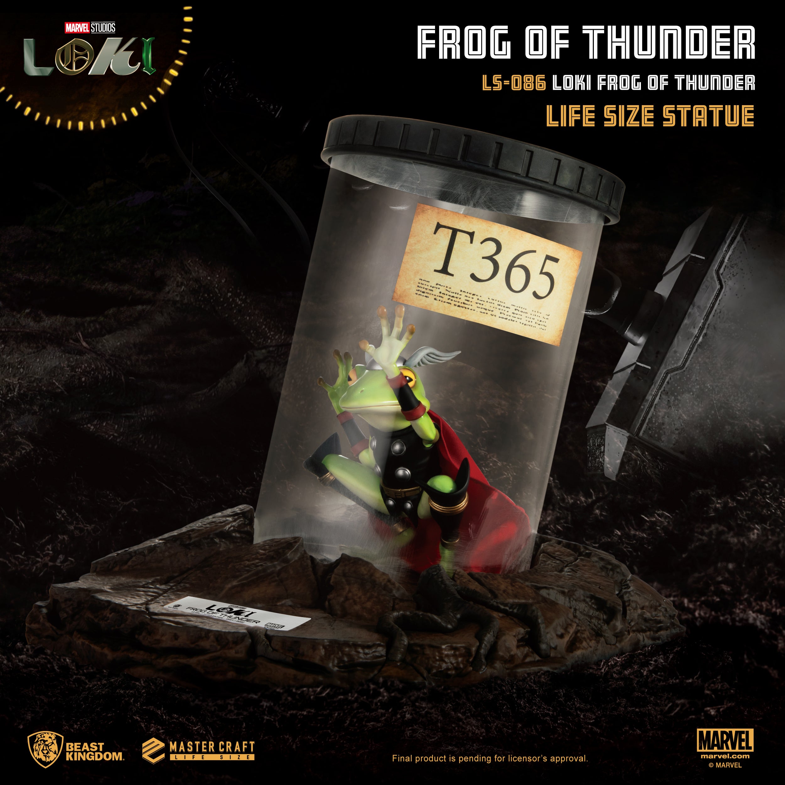 PRE-ORDER Loki - Frog of Thunder Life Size Statue