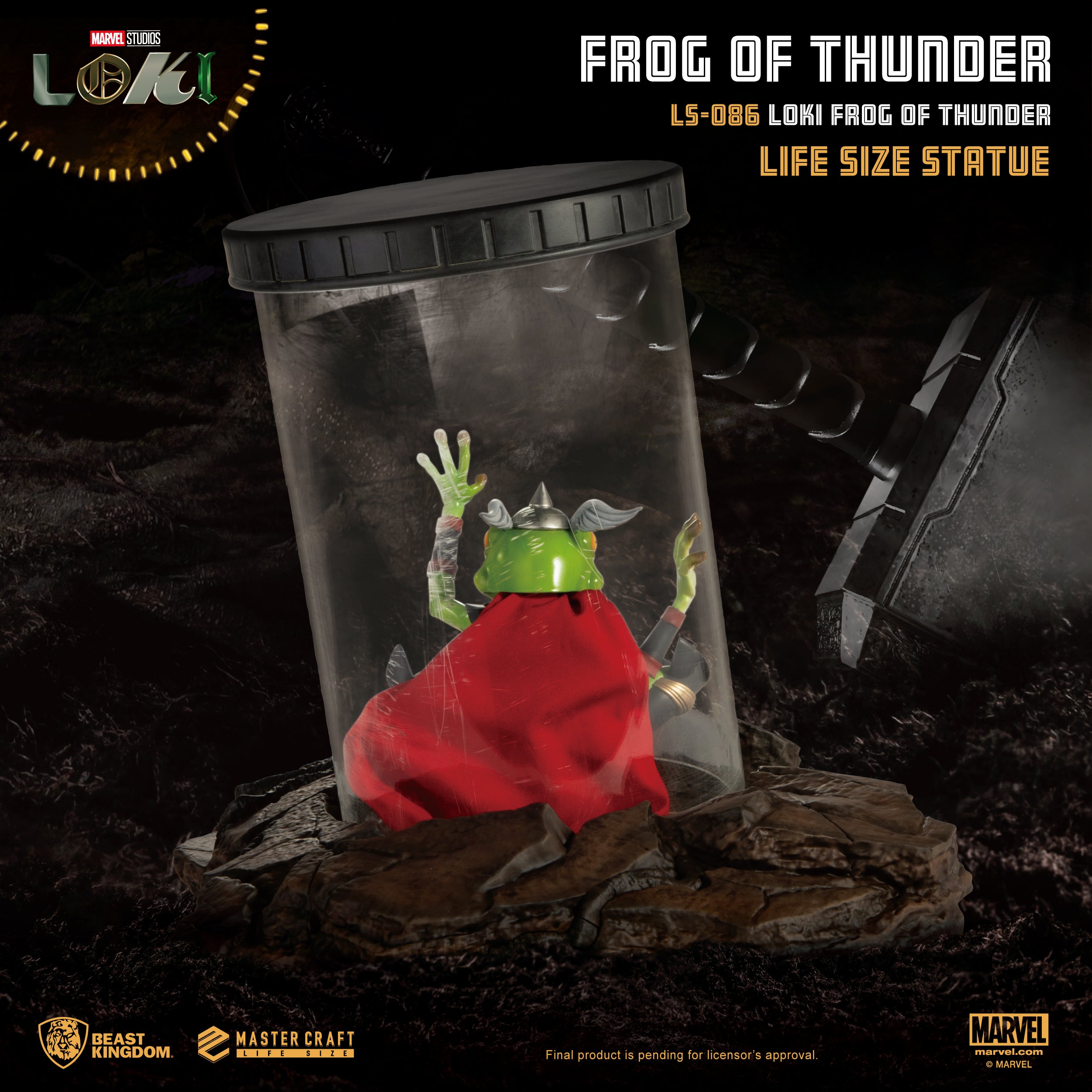 PRE-ORDER Loki - Frog of Thunder Life Size Statue