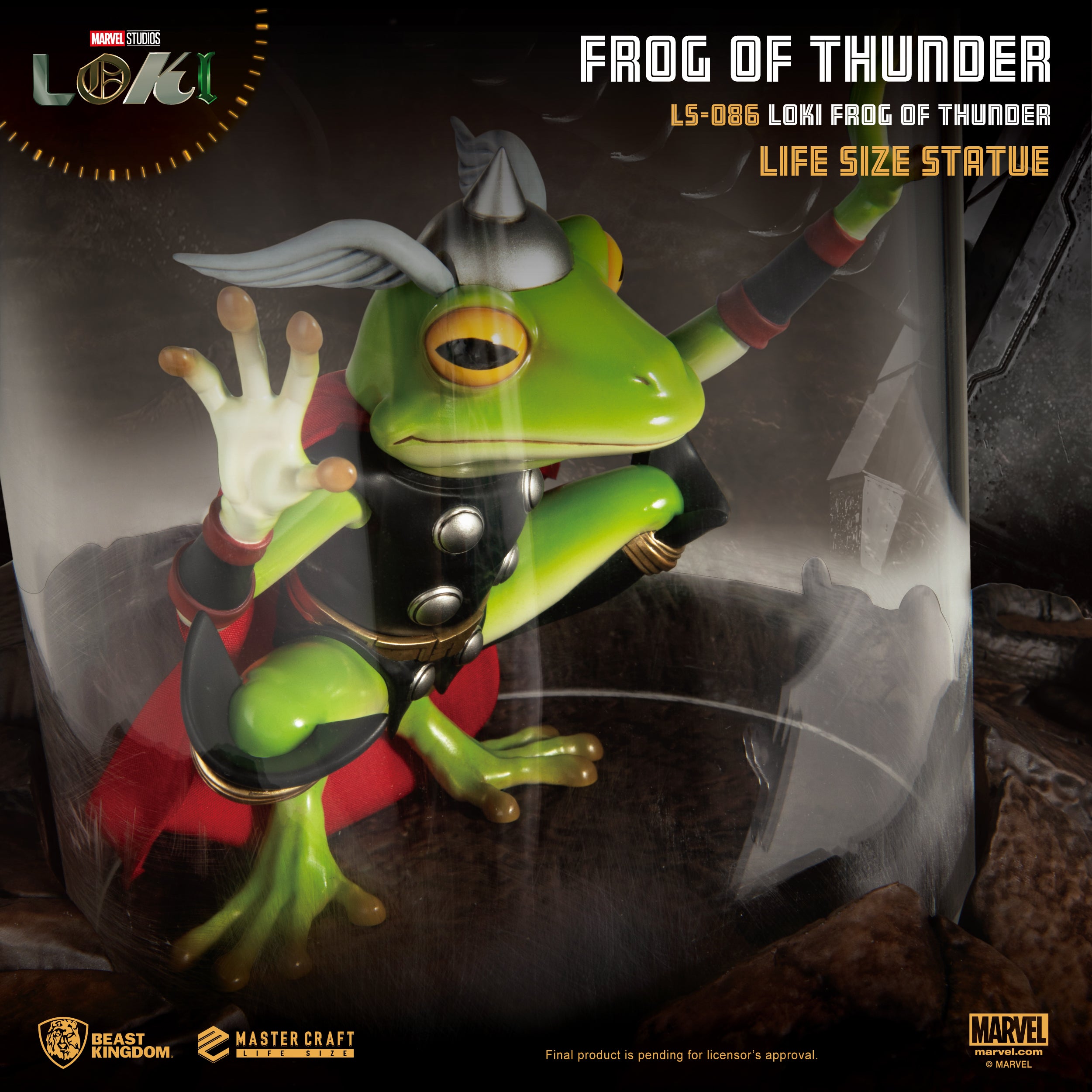 PRE-ORDER Loki - Frog of Thunder Life Size Statue