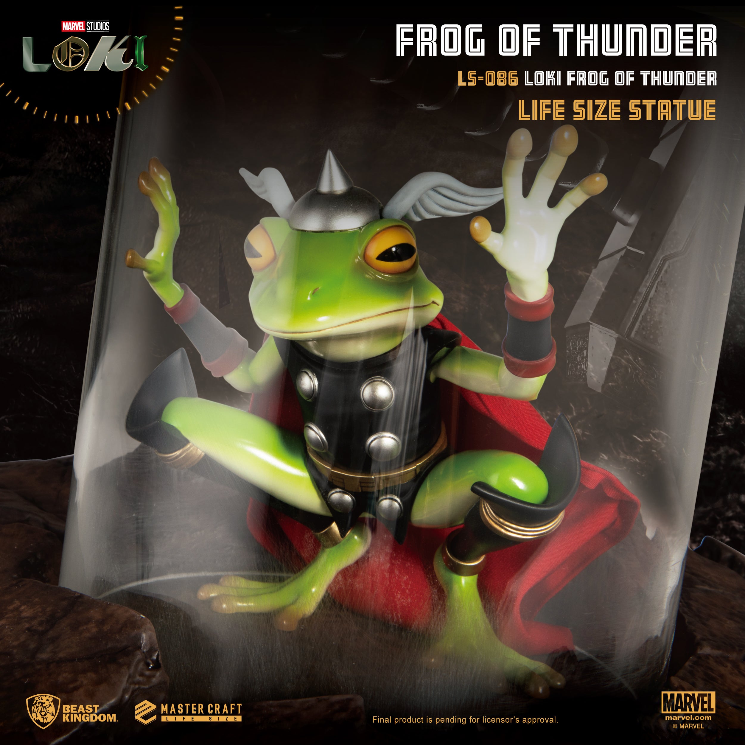 PRE-ORDER Loki - Frog of Thunder Life Size Statue