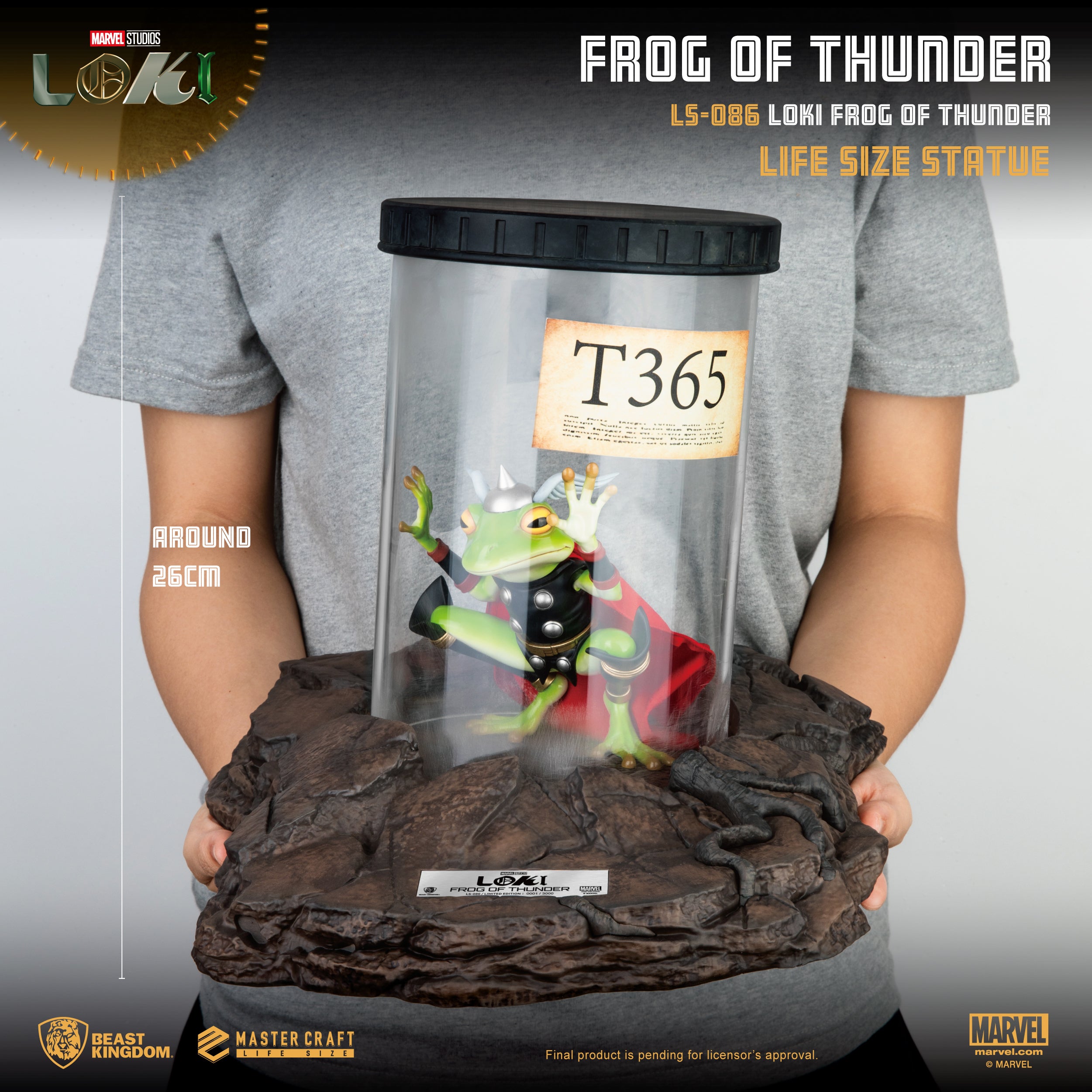 PRE-ORDER Loki - Frog of Thunder Life Size Statue