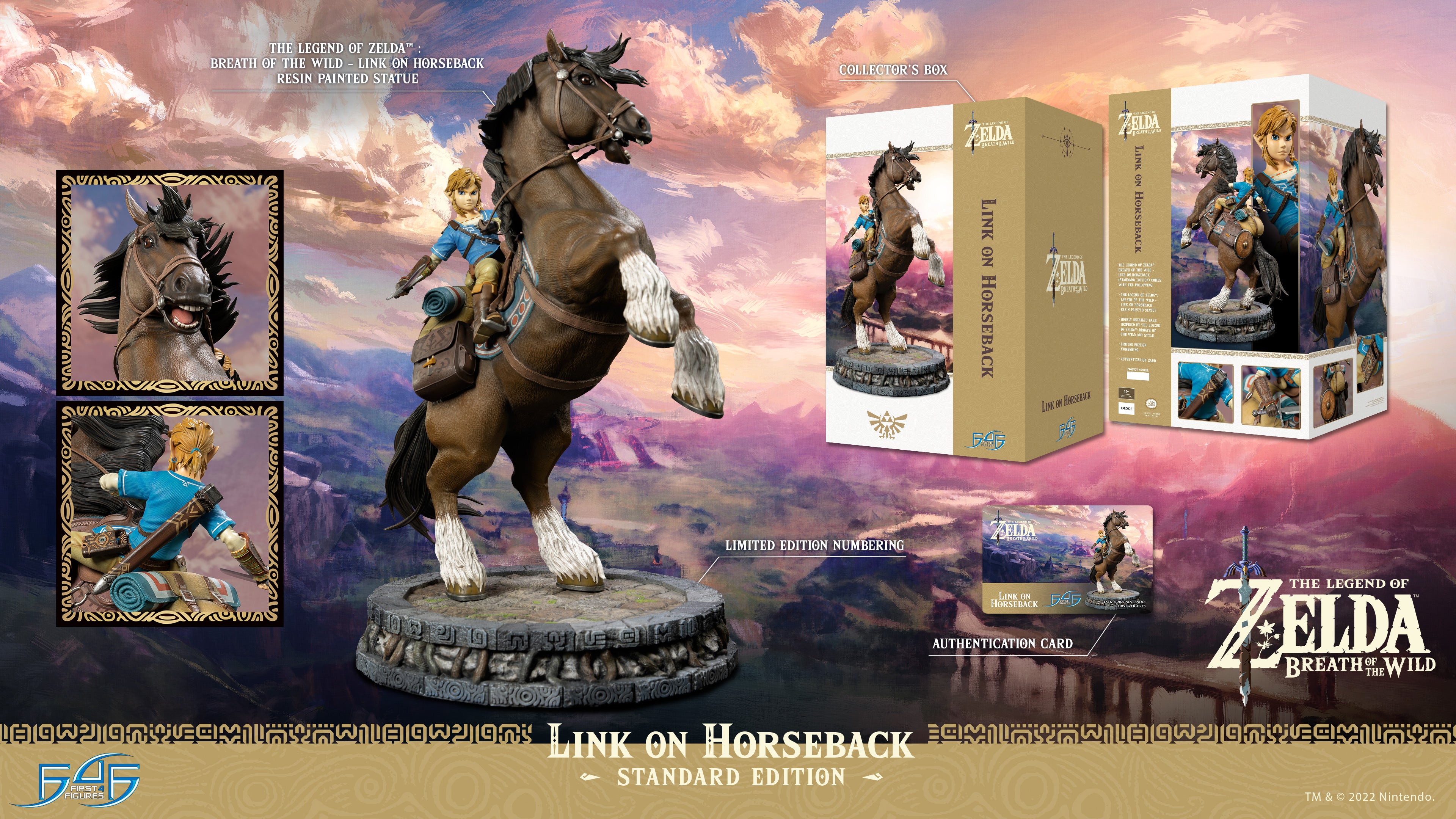 PRE-ORDER The Legend of Zelda: Breath of the Wild - Link on Horseback: Standard Edition