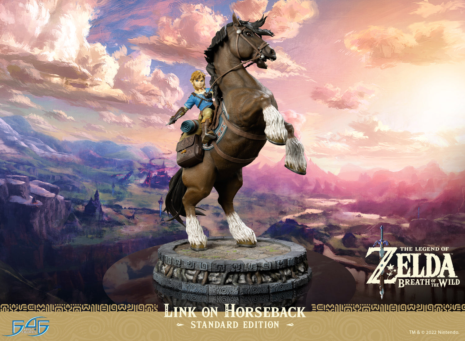 PRE-ORDER The Legend of Zelda: Breath of the Wild - Link on Horseback: Standard Edition