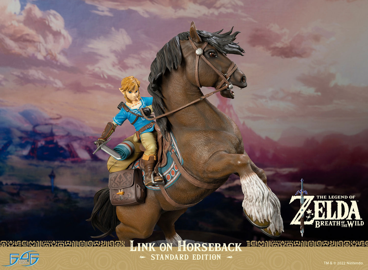 PRE-ORDER The Legend of Zelda: Breath of the Wild - Link on Horseback: Standard Edition
