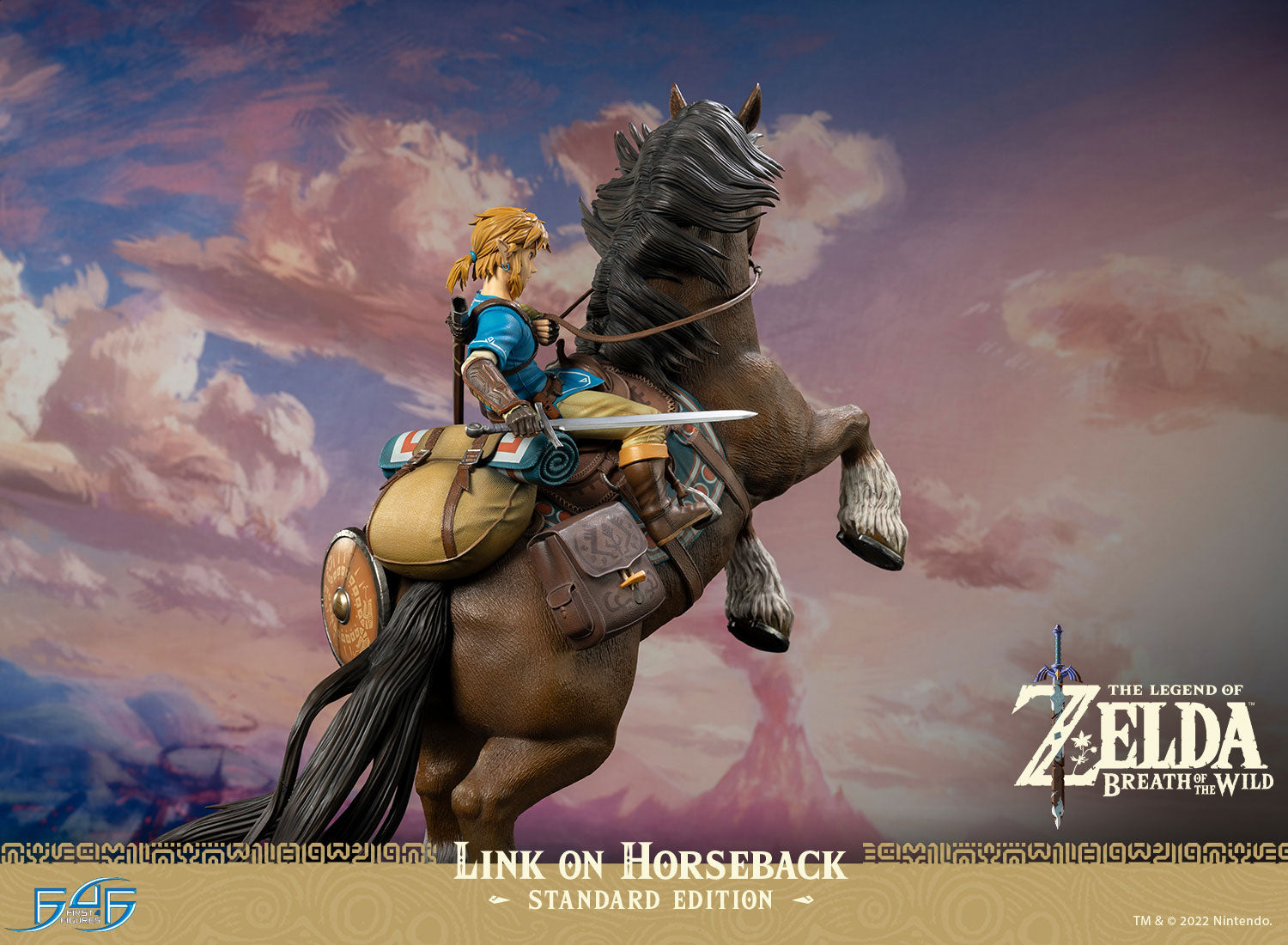 PRE-ORDER The Legend of Zelda: Breath of the Wild - Link on Horseback: Standard Edition