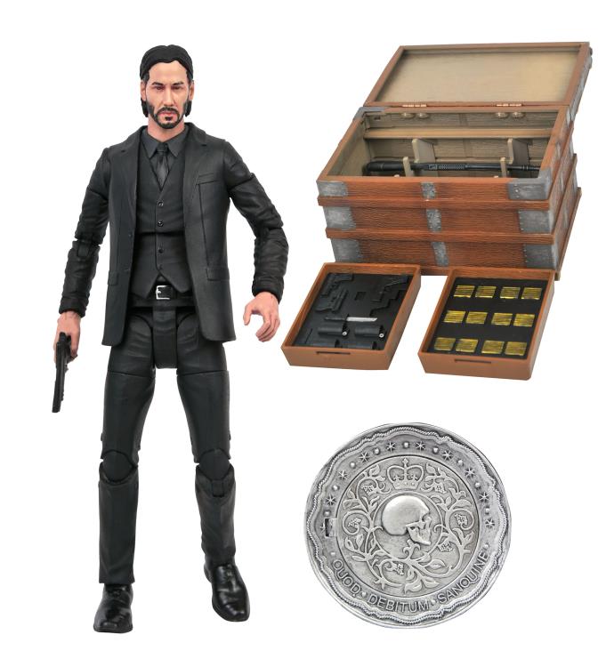 PRE-ORDER 7-Inch Action Figure - John Wick - John Wick Deluxe Figure Box Set