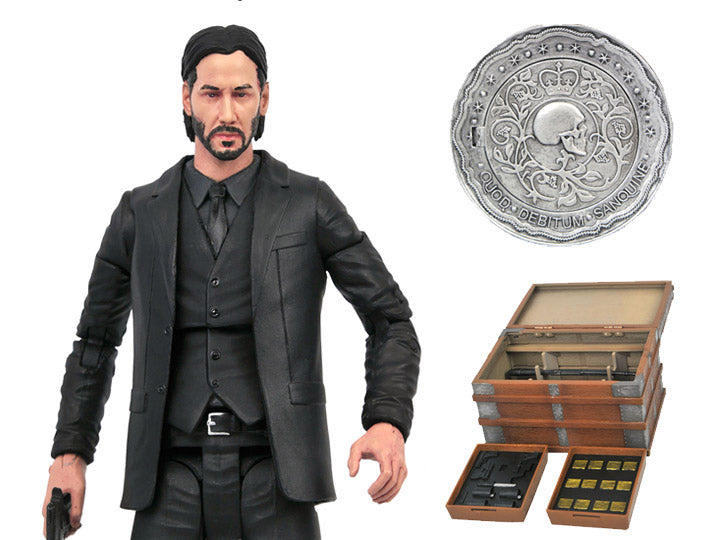 PRE-ORDER 7-Inch Action Figure - John Wick - John Wick Deluxe Figure Box Set