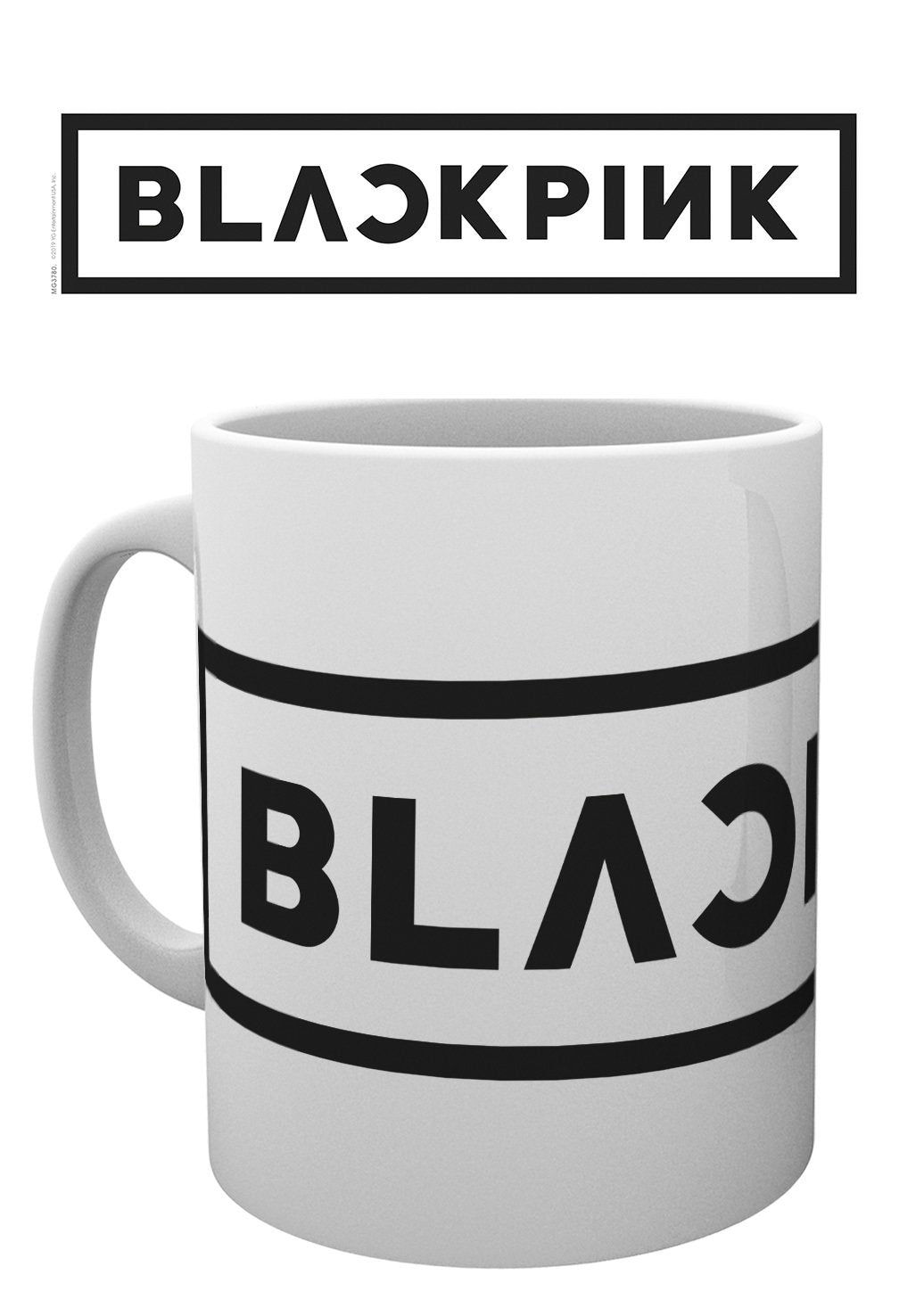 PRE-ORDER Black Pink Mug -  Print on-demand: Logo (Bravado)