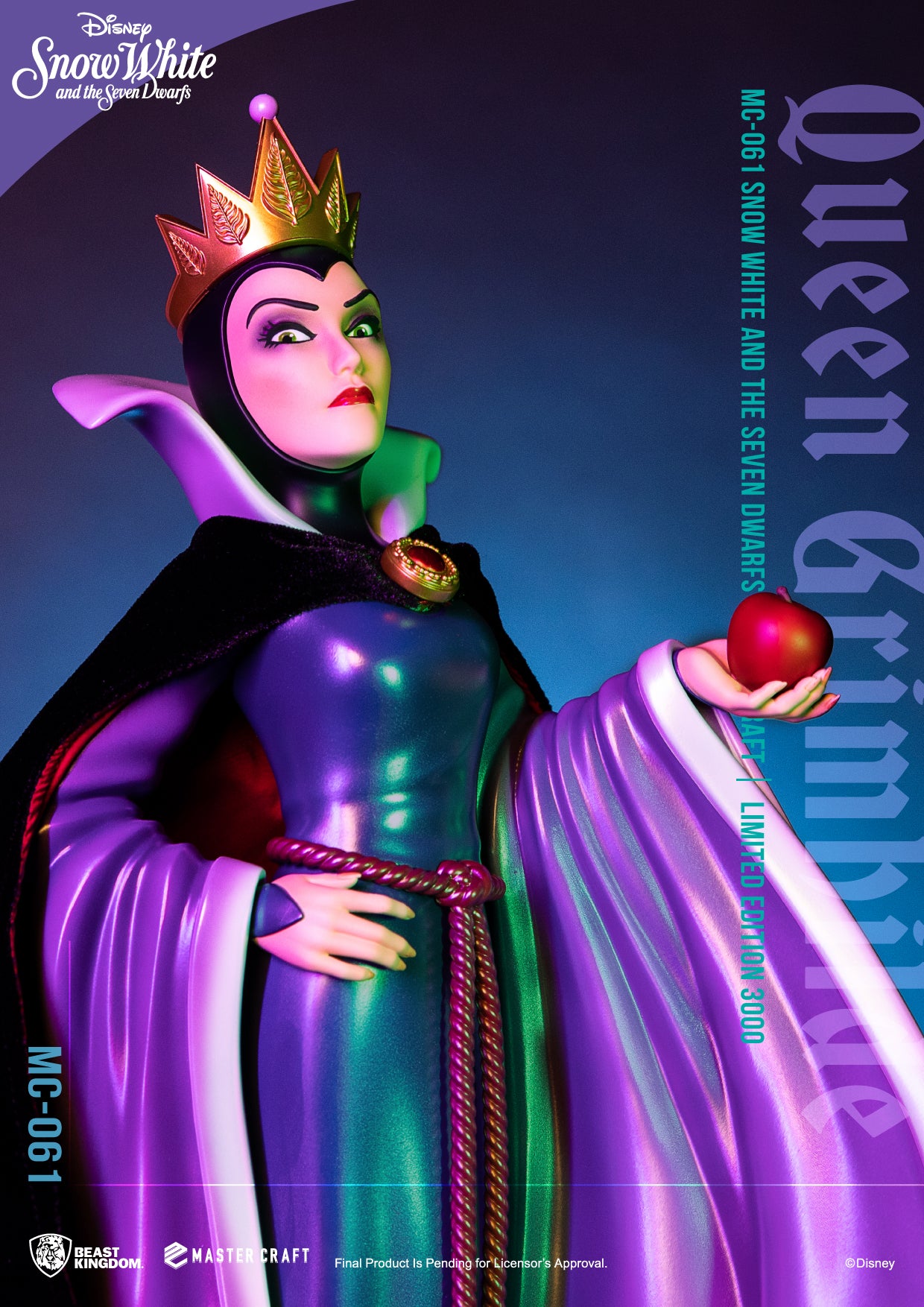 PRE-ORDER Snow White and the Seven Dwarfs - Master Craft Queen Grimhilde