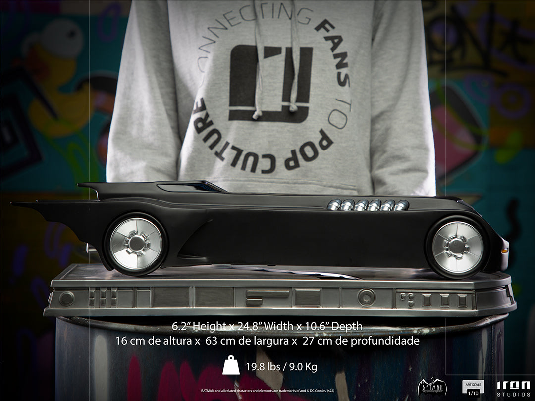 PRE-ORDER Batman: The Animated Series - Batmobile Art Scale 1/10