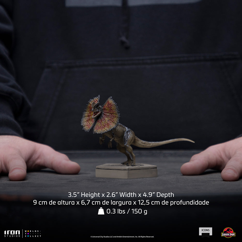 PRE-ORDER Jurassic Park Icons - Dilophosaurus