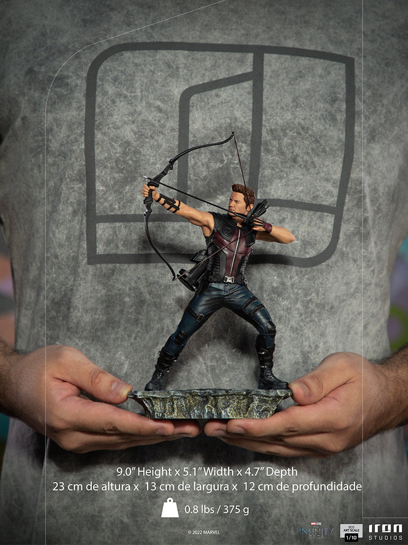 PRE-ORDER The Infinity Saga - Hawkeye Battle of NY Art Scale 1/10