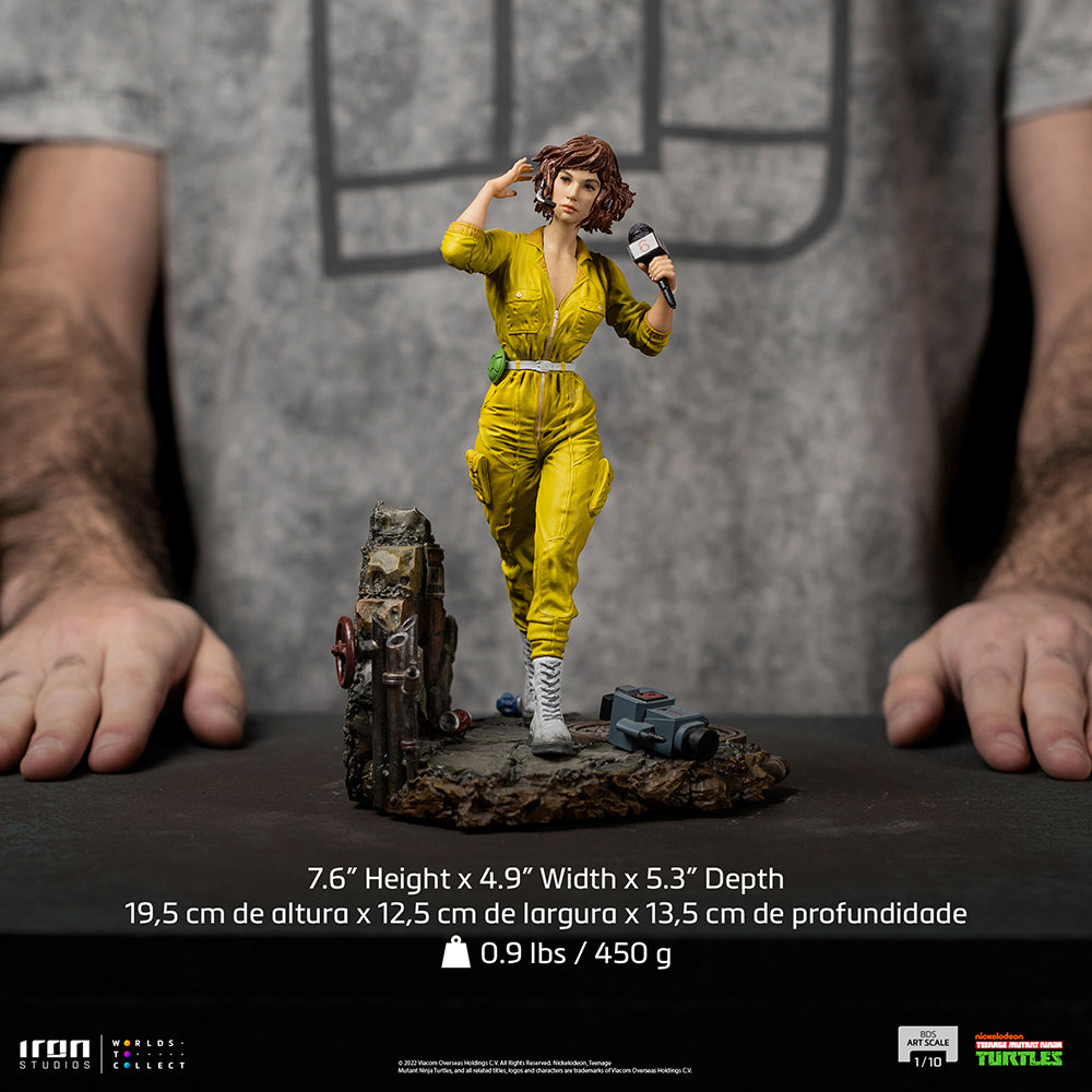 PRE-ORDER TMNT - April O'Neil BDS Art Scale 1/10