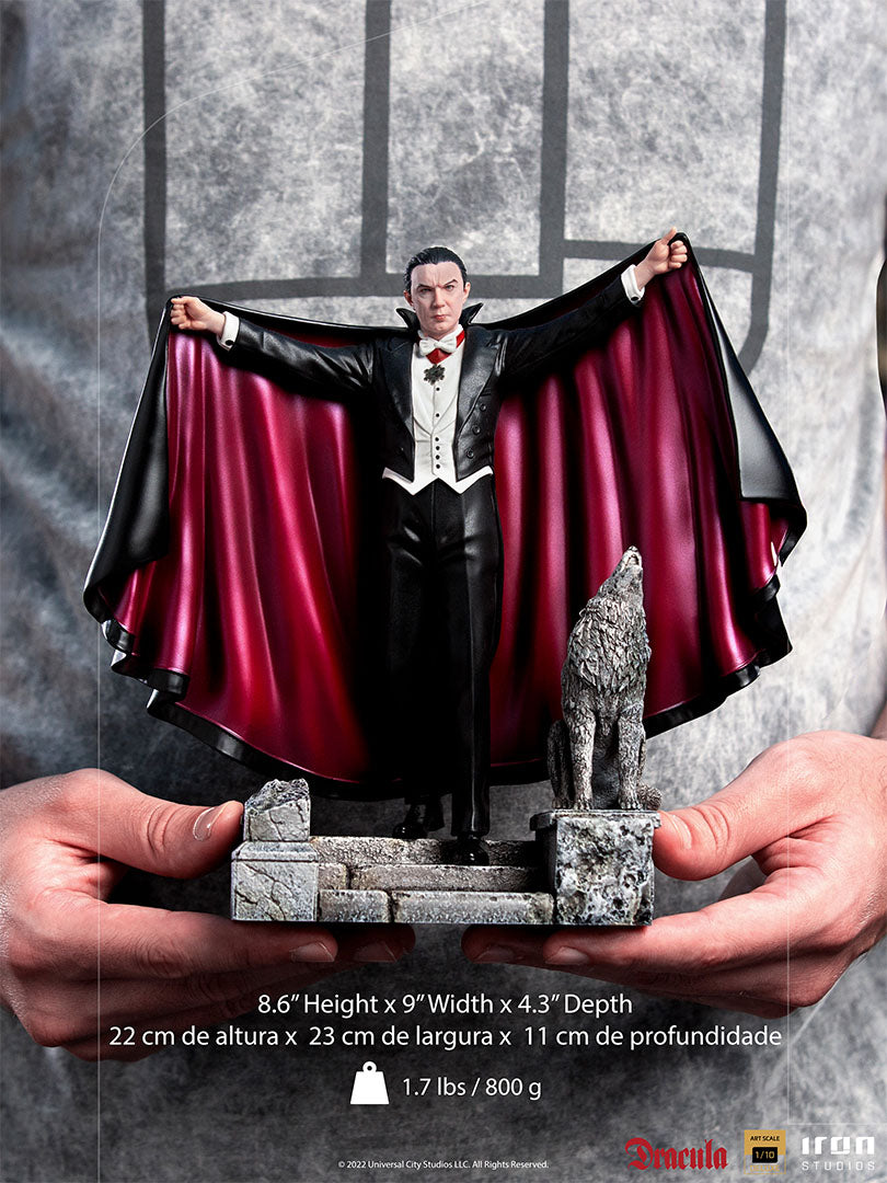 PRE-ORDER Universal Monsters - Dracula Bela Lugosi Deluxe Art Scale 1/10
