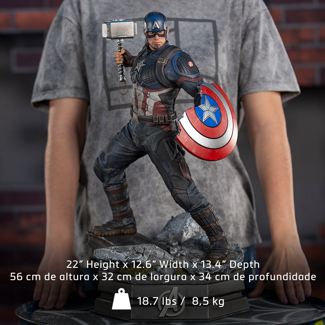 PRE-ORDER Infinity Saga - Captain America Legacy Replica 1/4
