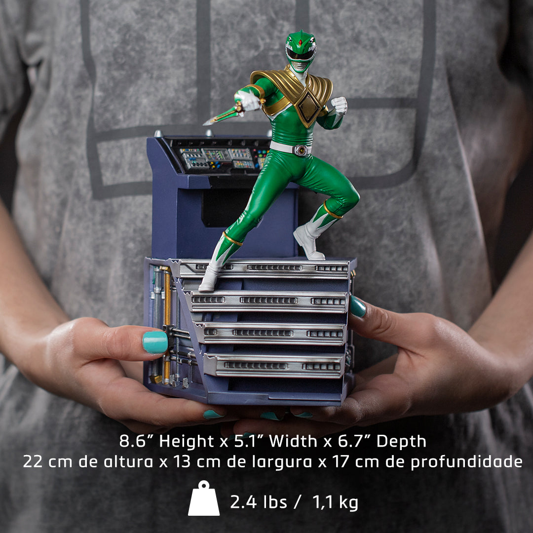 PRE-ORDER Mighty Morphin Power Rangers - Green Ranger BDS Art Scale 1/10