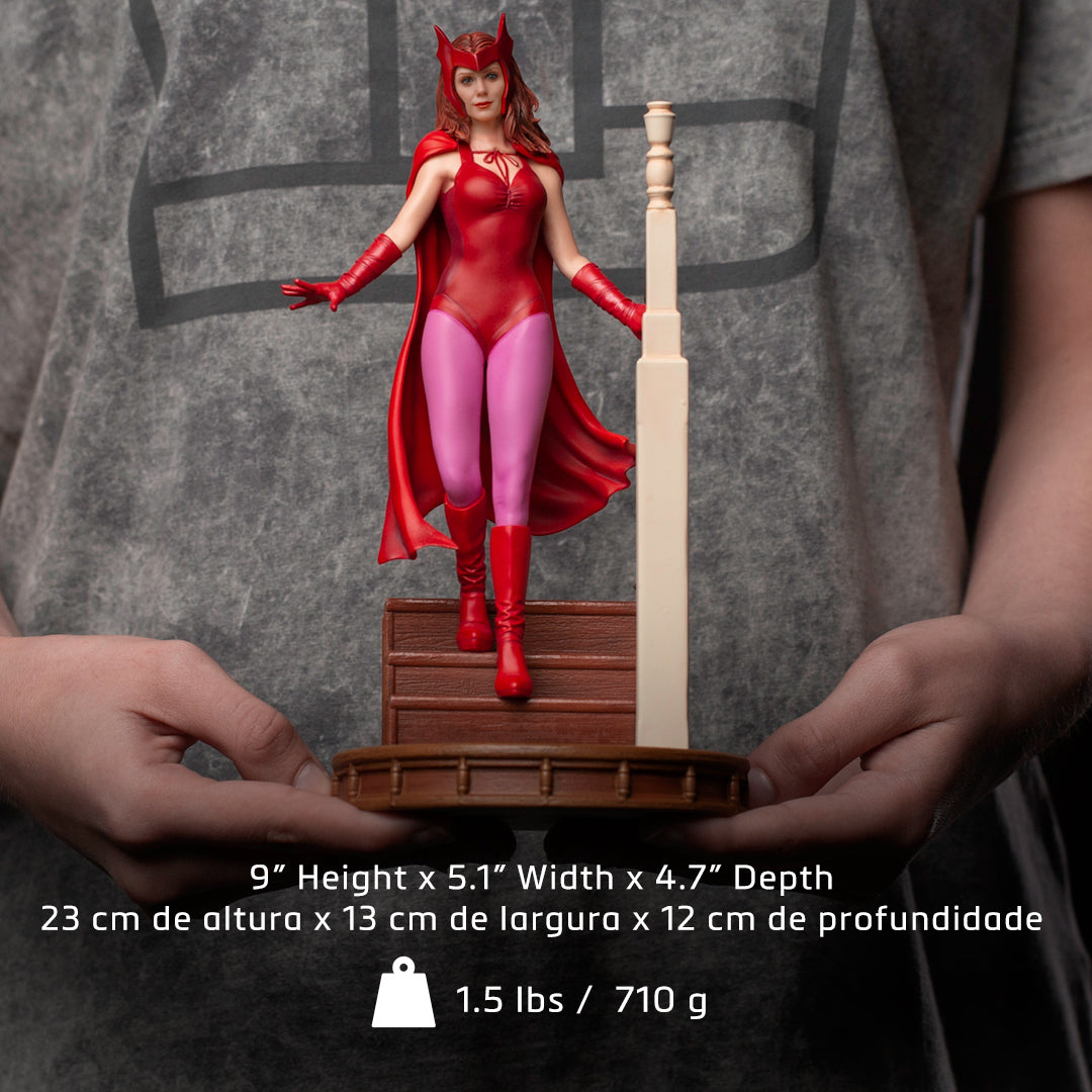 PRE-ORDER Wandavision - Wanda: Halloween Version Art Scale 1/10