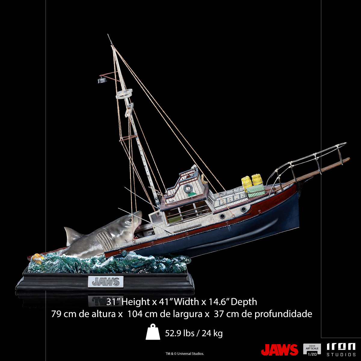 PRE-ORDER Jaws Attack Demi Art Scale 1/20