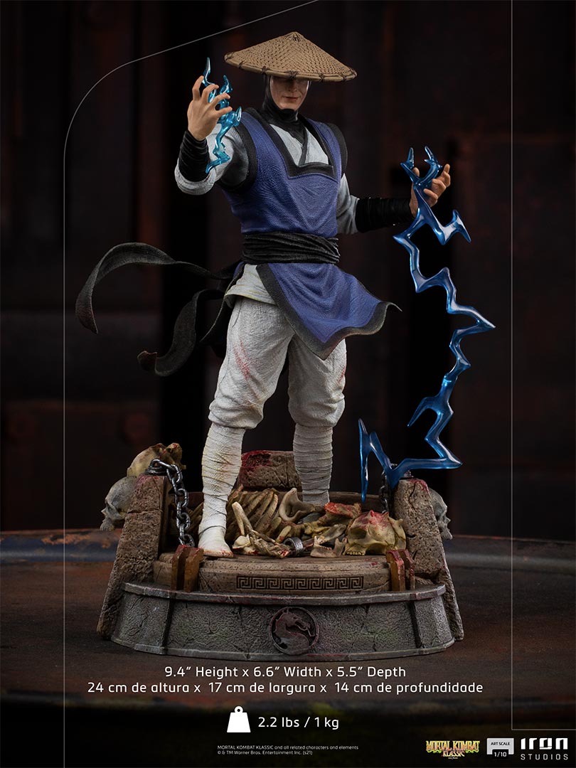 PRE-ORDER Mortal Kombat - Raiden Art Scale 1/10