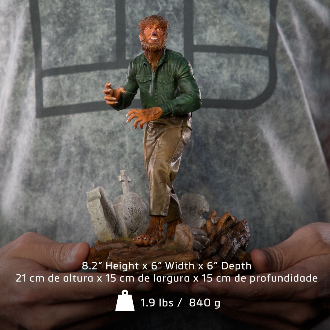 PRE-ORDER Universal Monsters - The Wolf Man Deluxe Art Scale 1/10