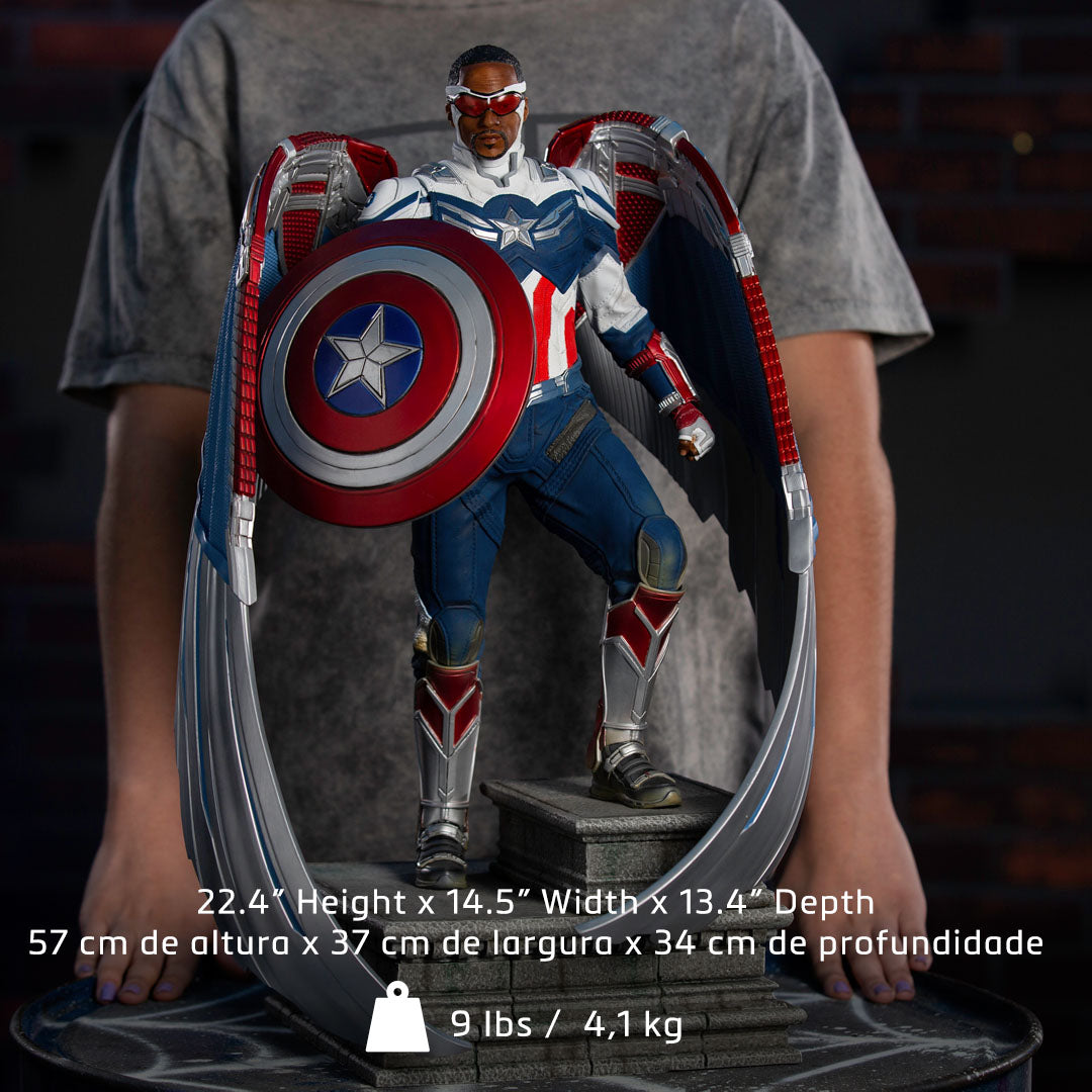 PRE-ORDER Falcon and the Winter Soldier - Captain America Sam Wilson Complete Version Legacy Replica 1/4