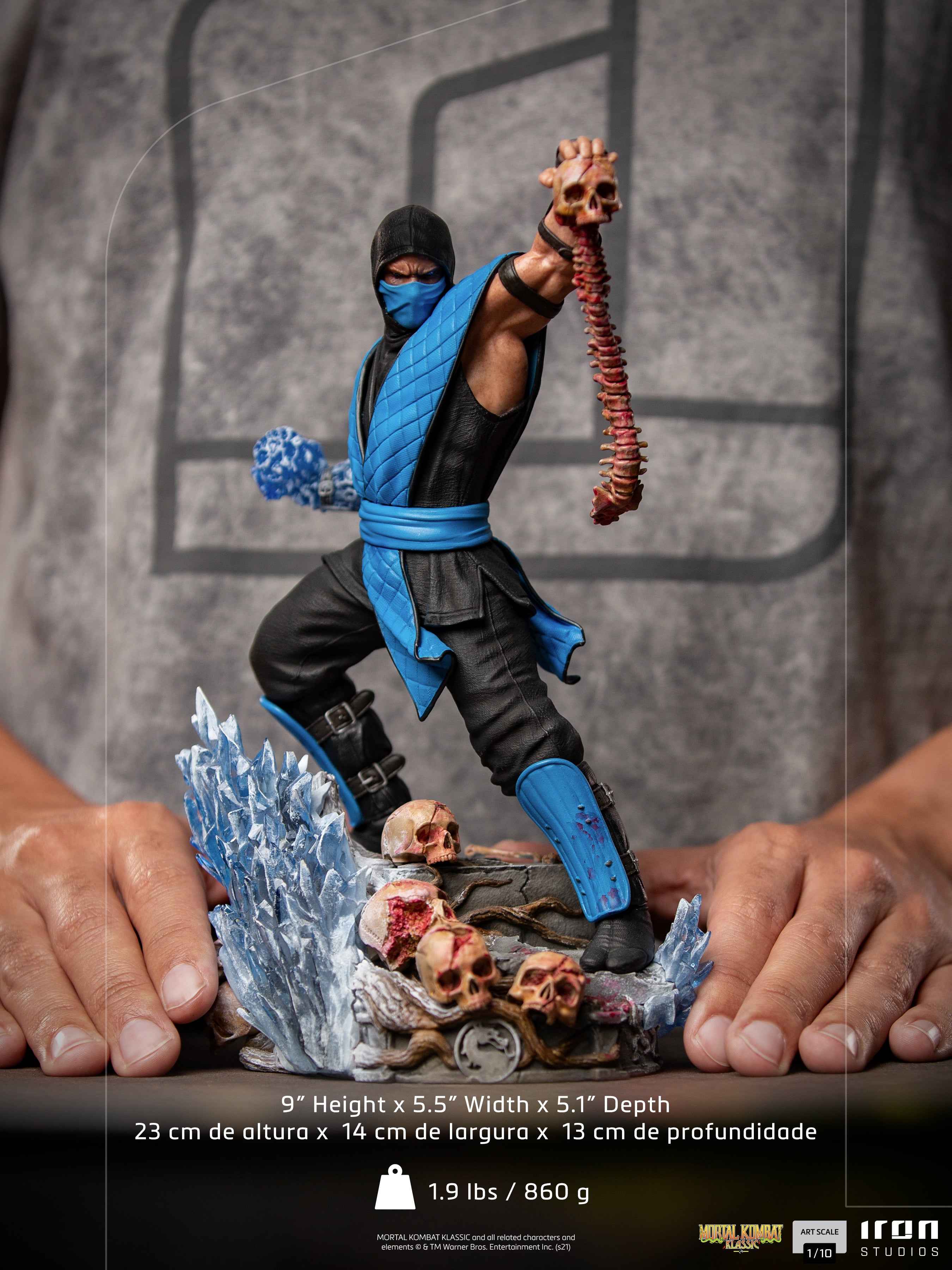 PRE-ORDER Mortal Kombat - Sub-Zero Art Scale 1/10