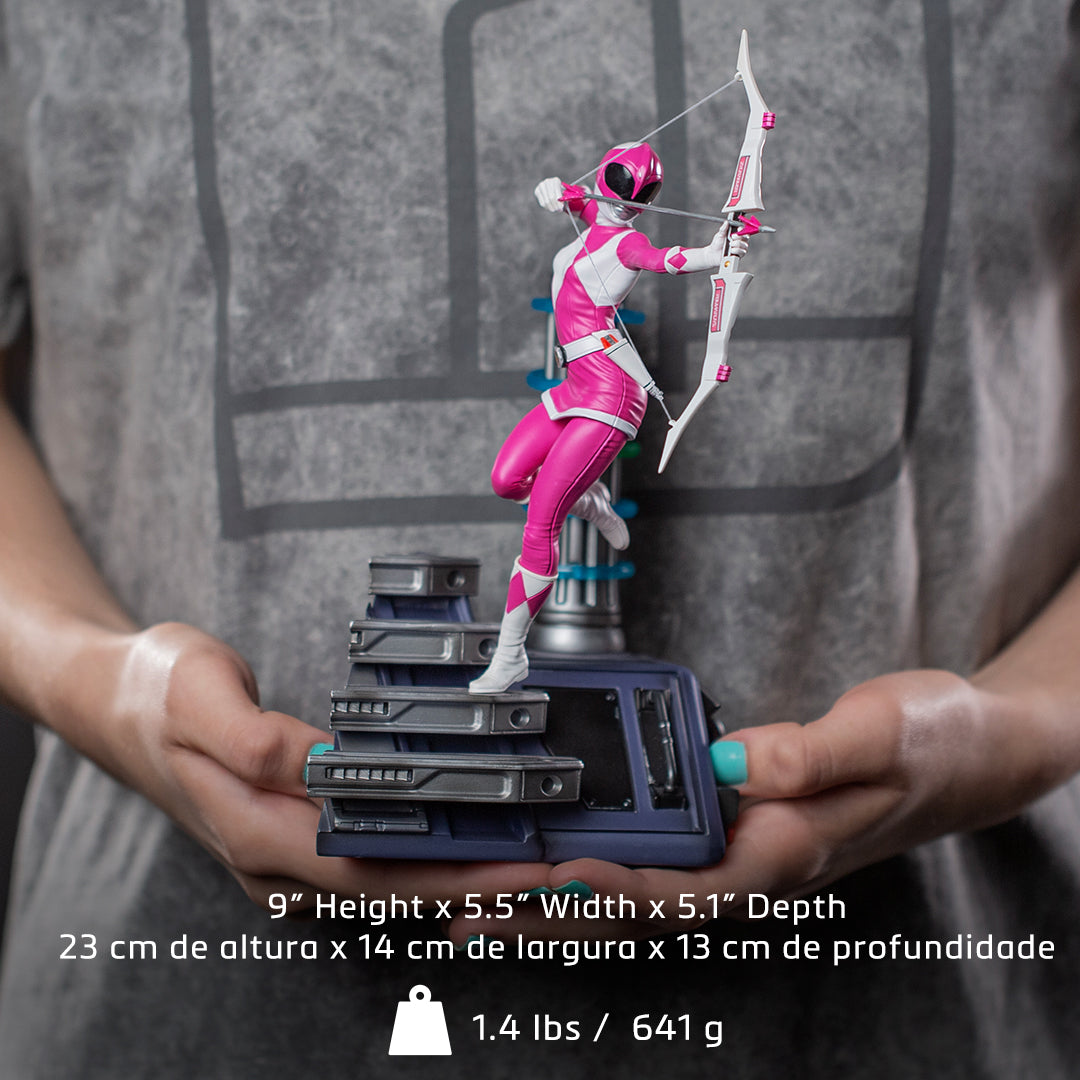 PRE-ORDER Mighty Morphin Power Rangers - Pink Ranger BDS Art Scale 1/10