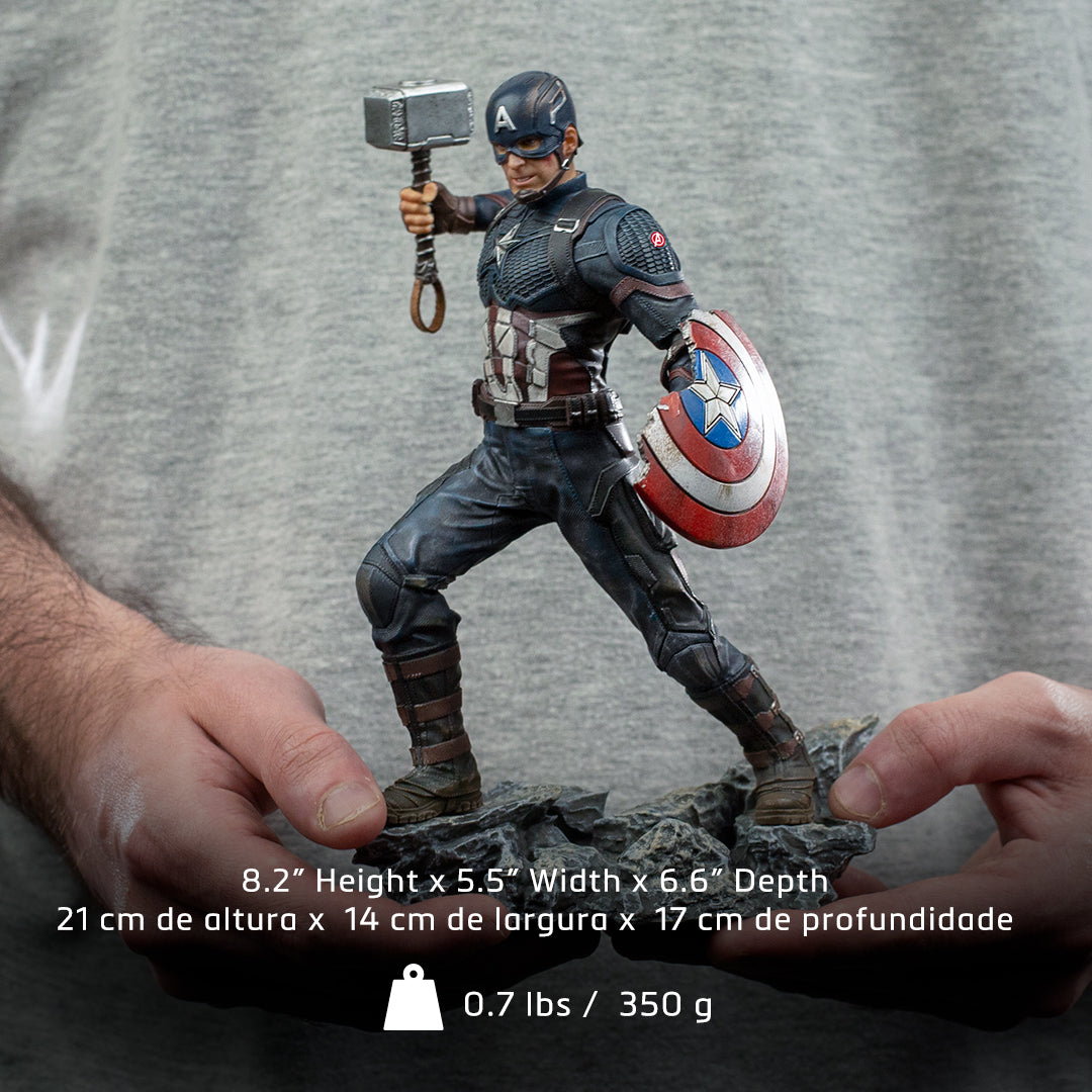 PRE-ORDER The Infinity Saga - Captain America Ultimate BDS Art Scale 1/10
